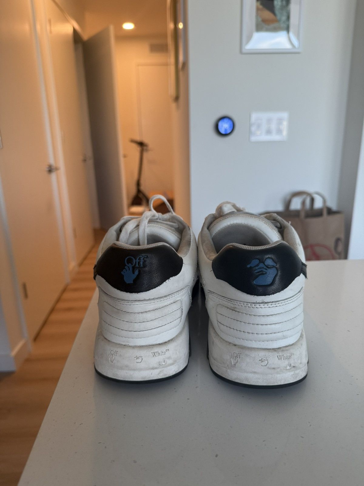 Off-White Off White Out of Office Sneakers Size US 11 / EU 44 - 4 Thumbnail