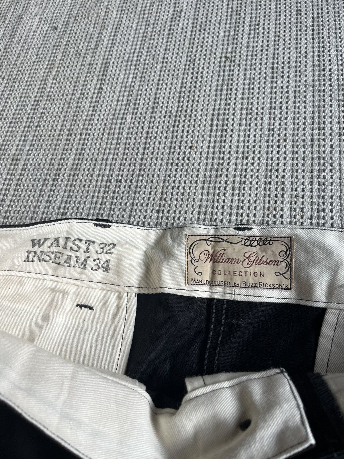 Buzz Rickson's × Japanese Brand 🔥RARE Buzz Rickson’s X William Gibson pants Size US 32 / EU 48 - 8 Thumbnail
