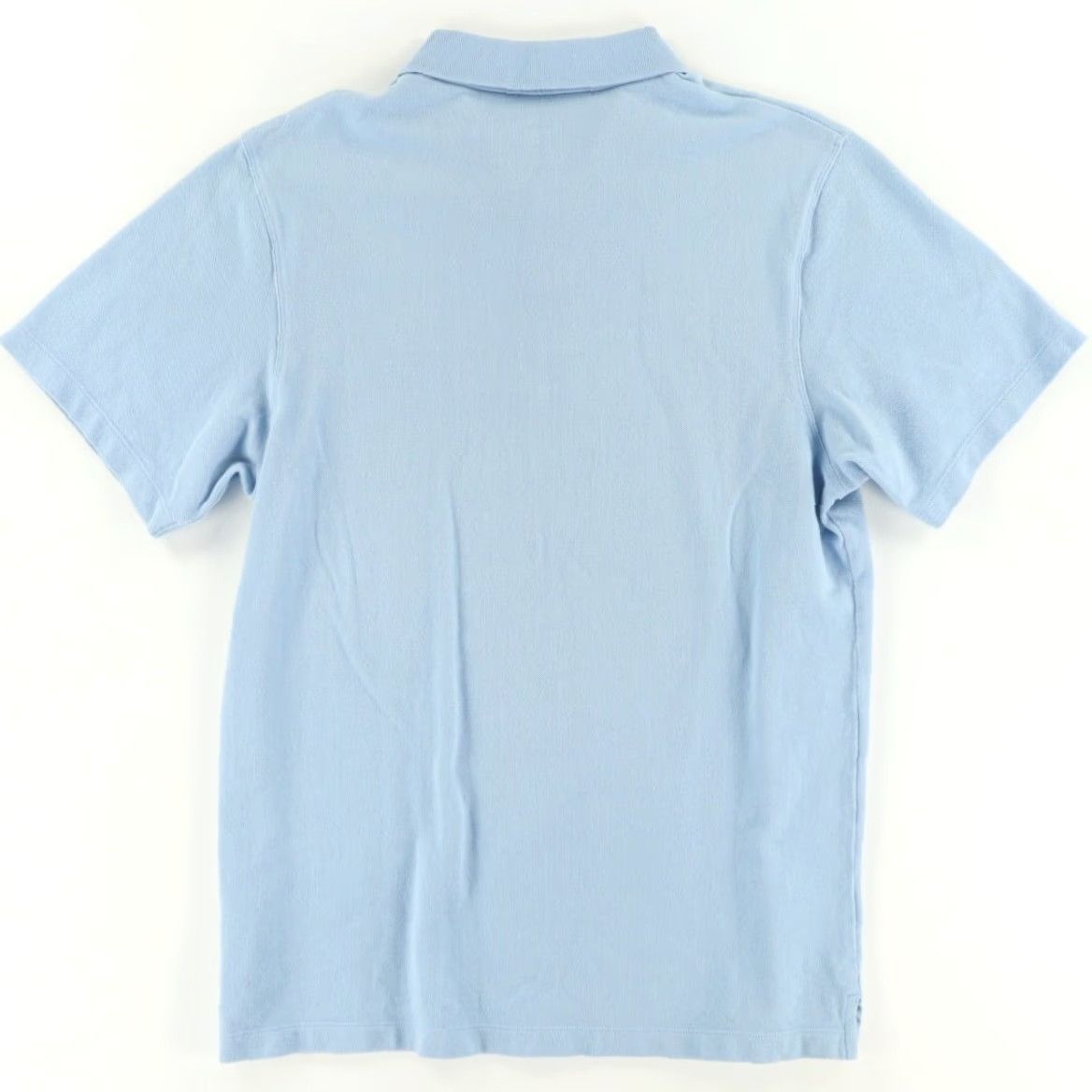 Vintage True Flies Polo Shirt Pique Cotton Solid Blue M Men Shirt Size US M / EU 48-50 / 2 - 4 Thumbnail