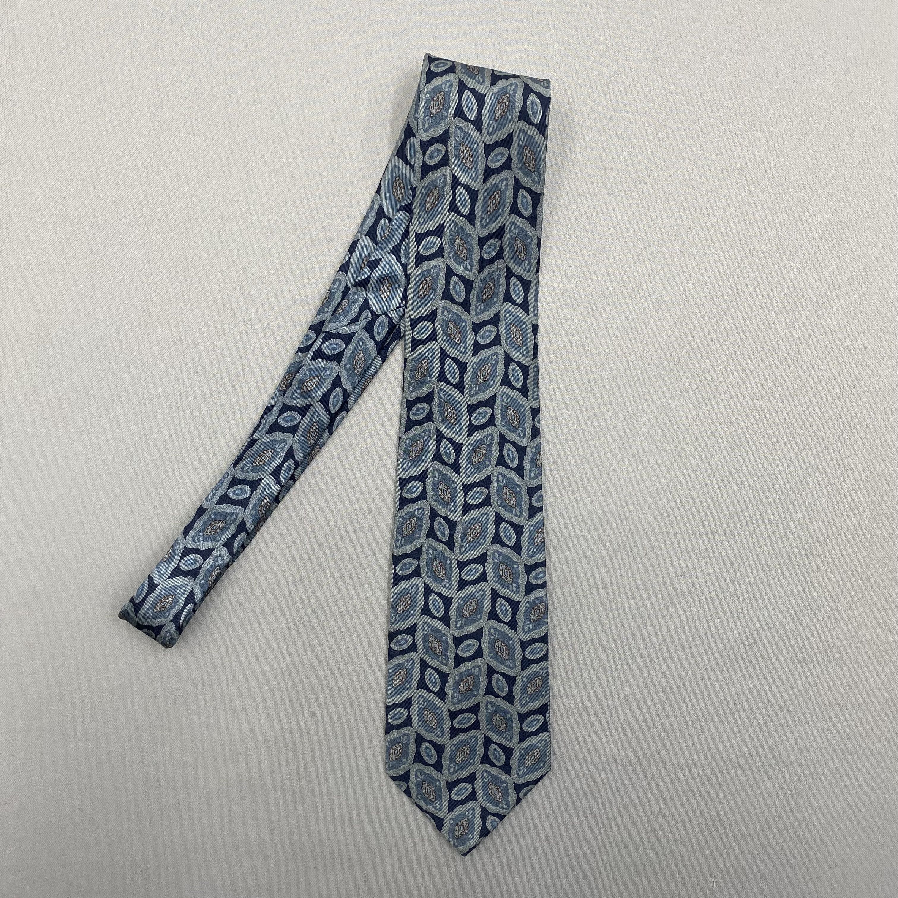 Burberry Vintage Burberry SILK Necktie Cravate Pure Silk Size ONE SIZE - 4 Thumbnail