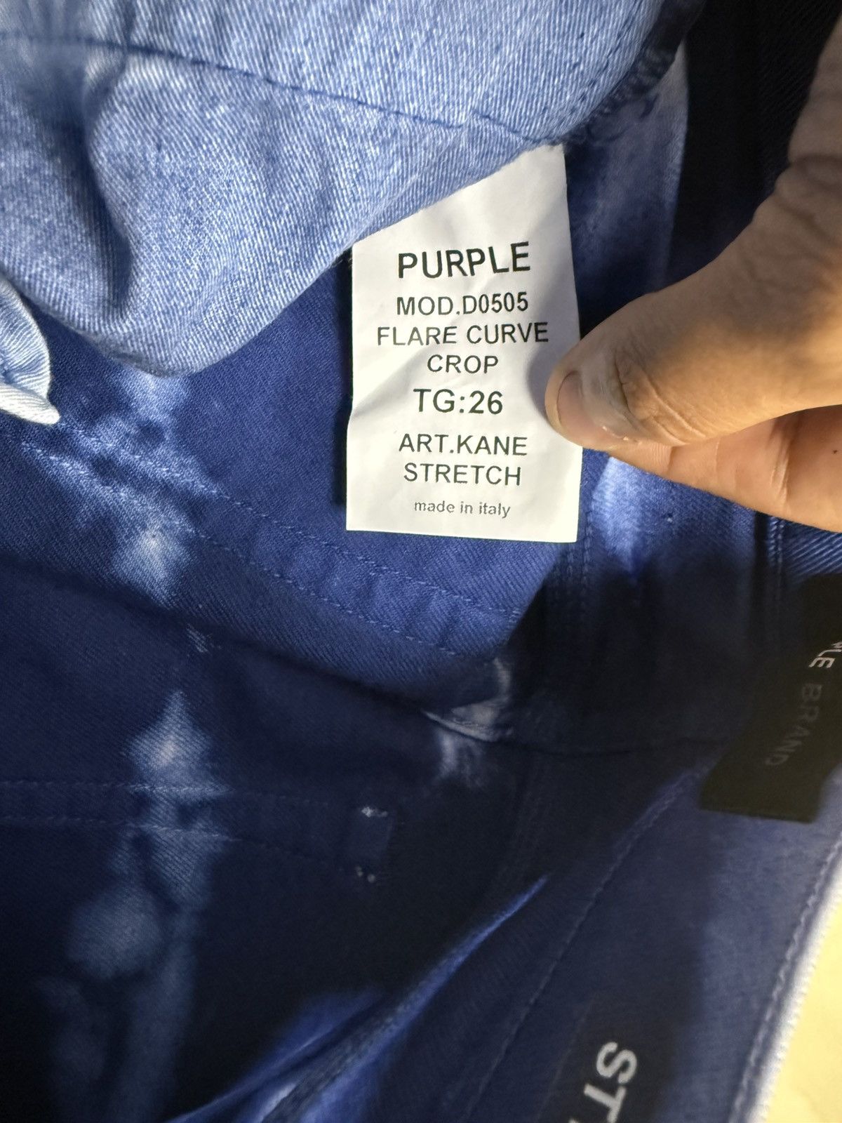Other Purple Brand Sky Blue Jeans Size 26" / US 2 / IT 38 - 3 Thumbnail