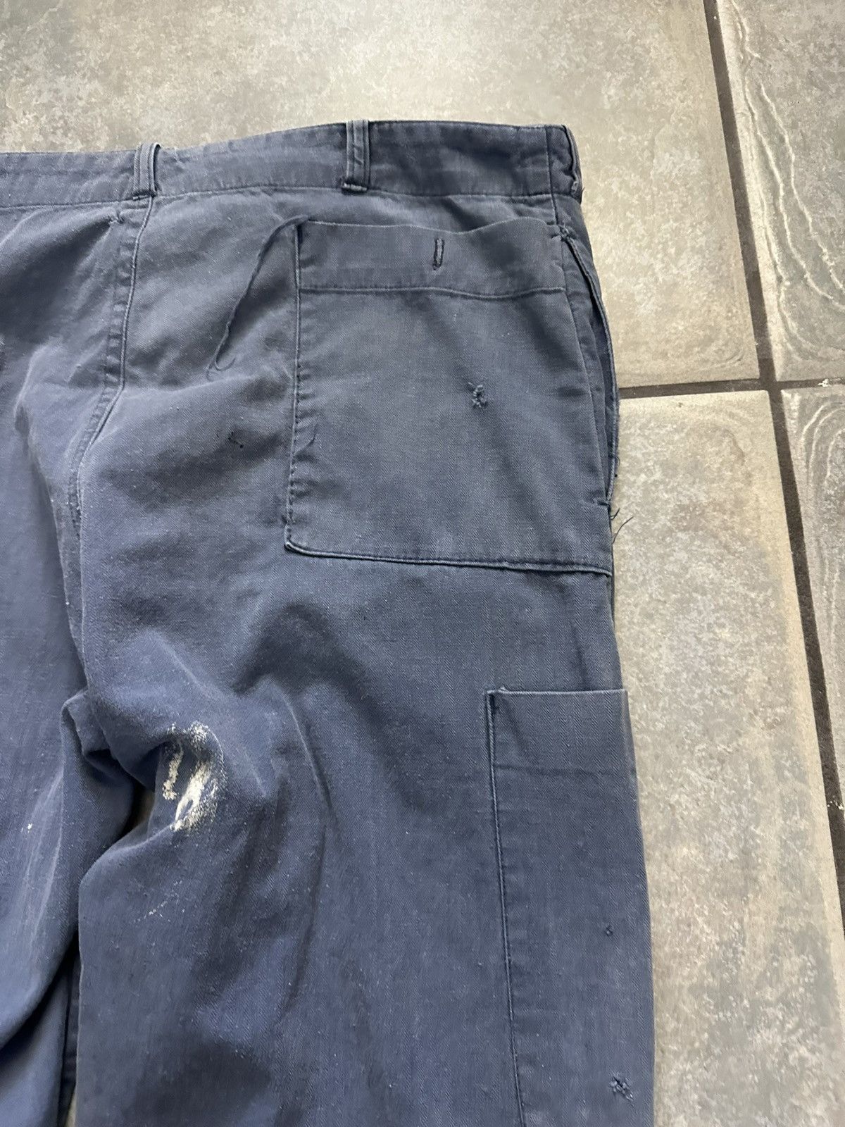Vintage Vintage French Work Pants HBT Size US 34 / EU 50 - 6 Thumbnail