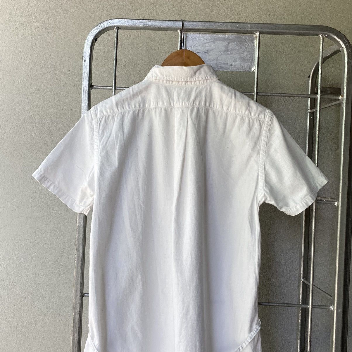 Orslow Orslow White Collared Button Dress Size XS / US 0-2 / IT 36-38 - 5 Thumbnail