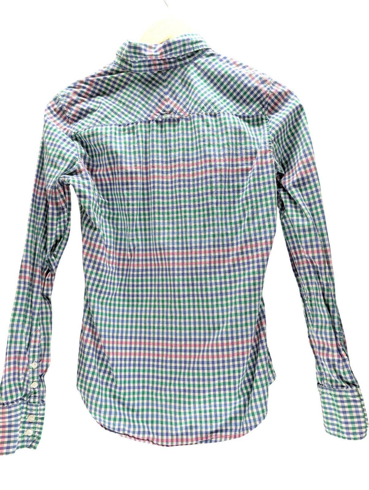 American Eagle Outfitters American Eagle Button Shirt Women Small Plaid Multicolor Size S / US 4 / IT 40 - 2 Thumbnail