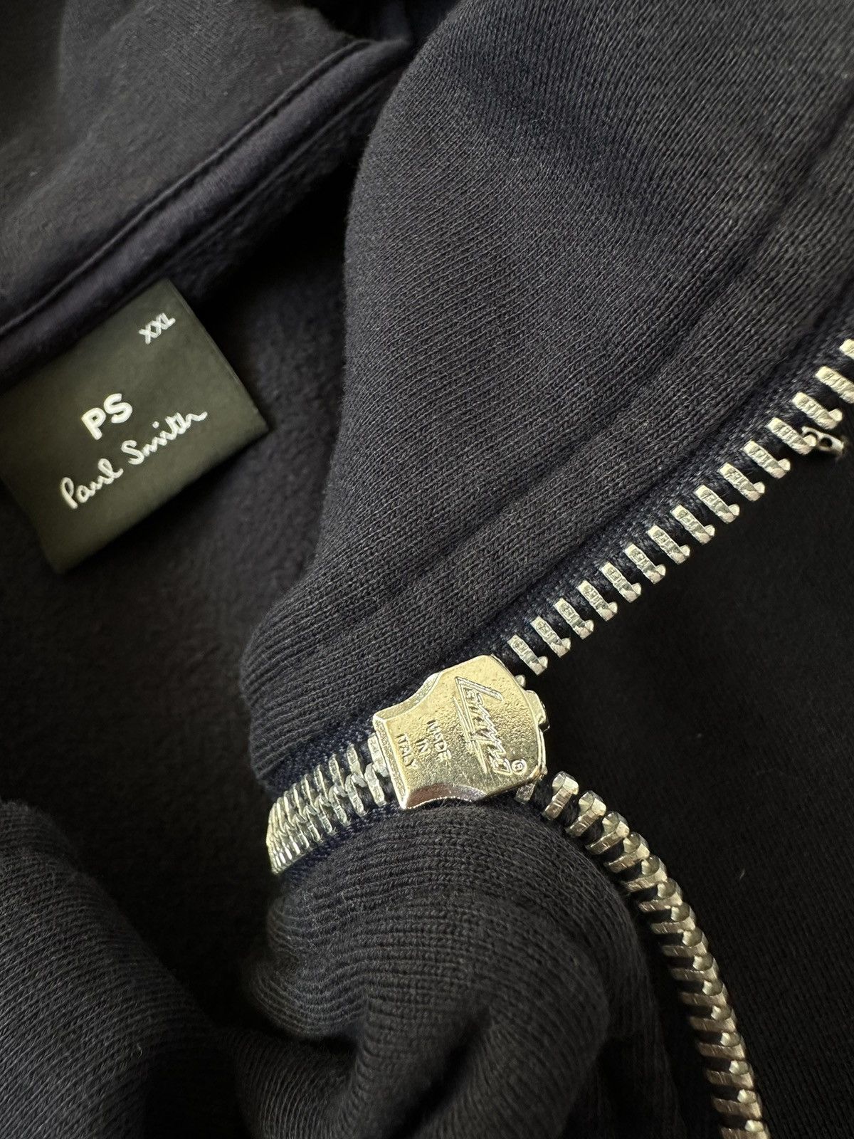 Paul Smith Paul Smith Zebra Logo Zip Hoodie Size US XL / EU 56 / 4 - 9 Thumbnail