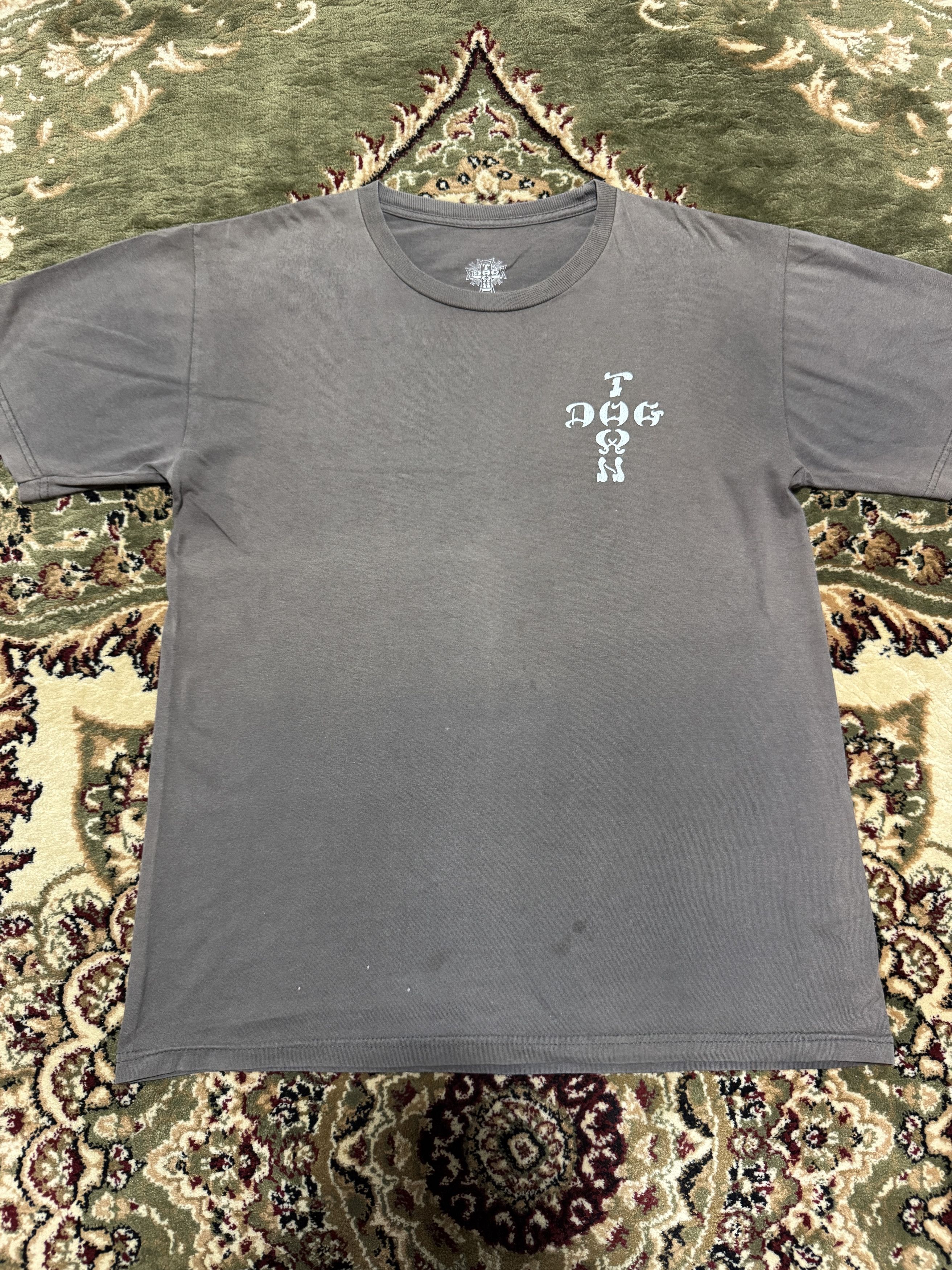 Dogtown × Shorty's Skateboards × Vintage Vintage Dog Town Skateboard Sun Faded T shirt Size US M / EU 48-50 / 2 - 3 Thumbnail
