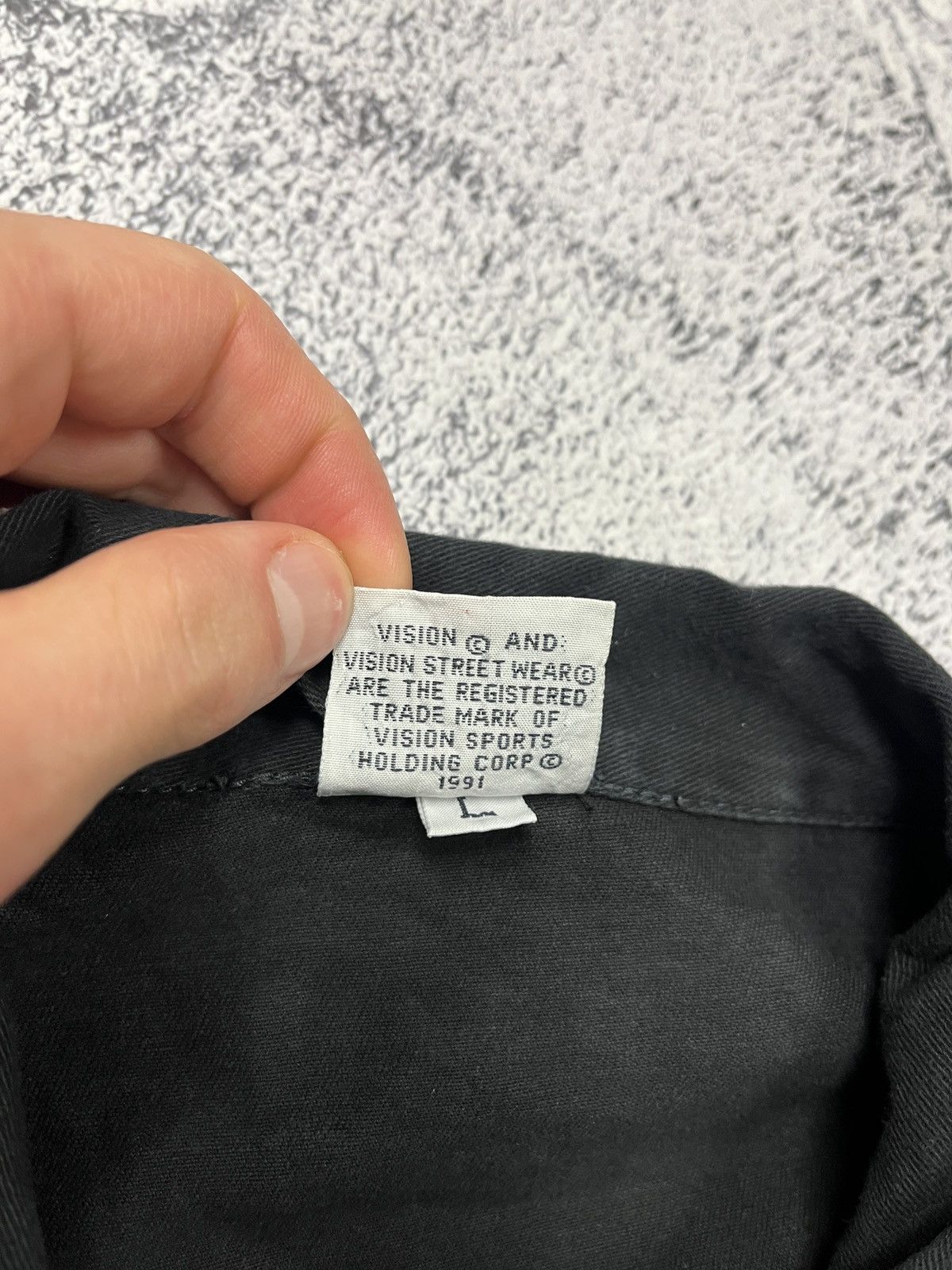 Japanese Brand × Vintage × Vision Streetwear Vintage 90’s Vision Streetwear Zip Coach Jacket USA Rare Size US L / EU 52-54 / 3 - 10 Thumbnail