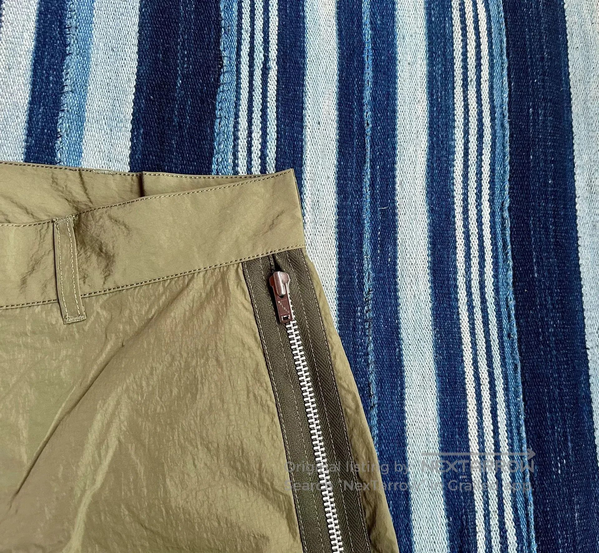 Neighborhood Neighborhood Casual Pocket Shorts in Olive Green. Size US 26 / EU 42 - 4 Thumbnail