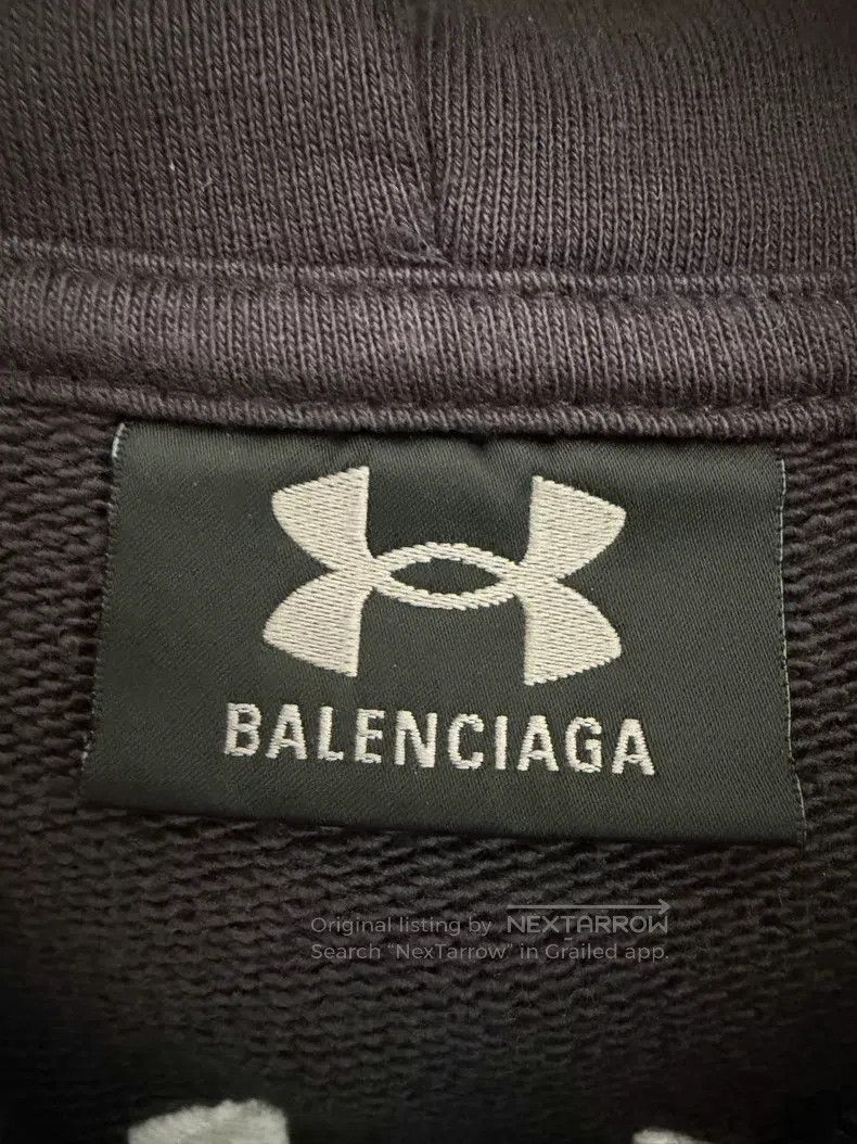Balenciaga Balenciaga Under Armour Collaboration Zipper Hoodie M Size Size US M / EU 48-50 / 2 - 3 Thumbnail