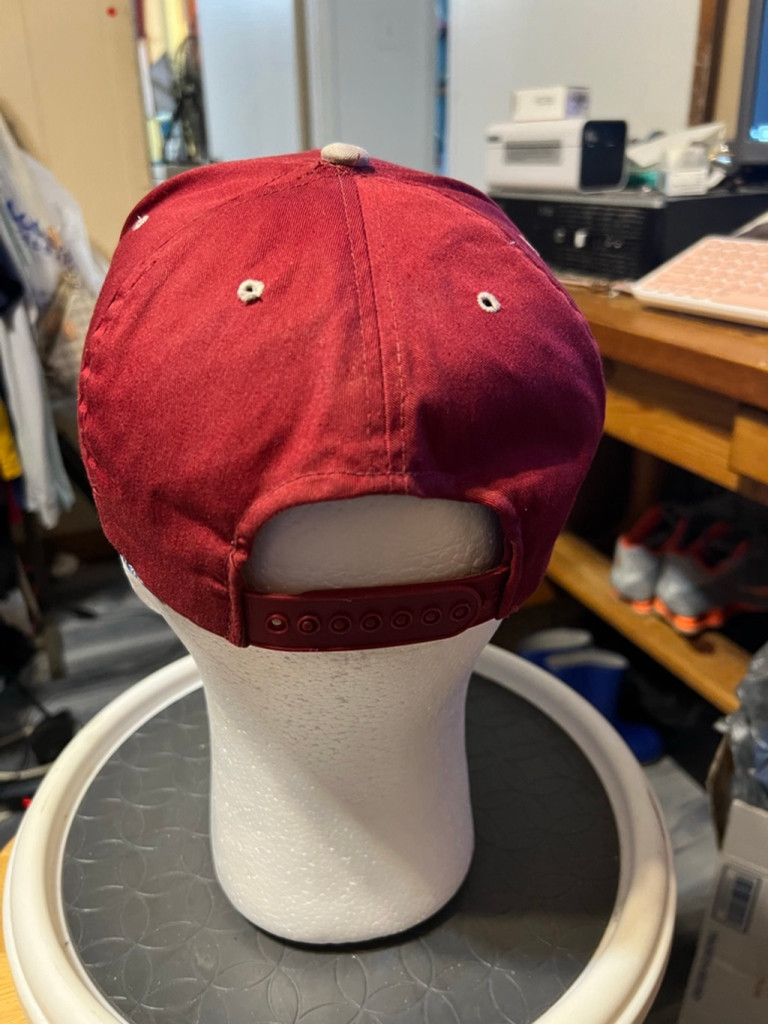Drew Pearson Men's Drew Pearson Alabama Tide Maroon Gray Baseball Cap Size ONE SIZE - 3 Thumbnail