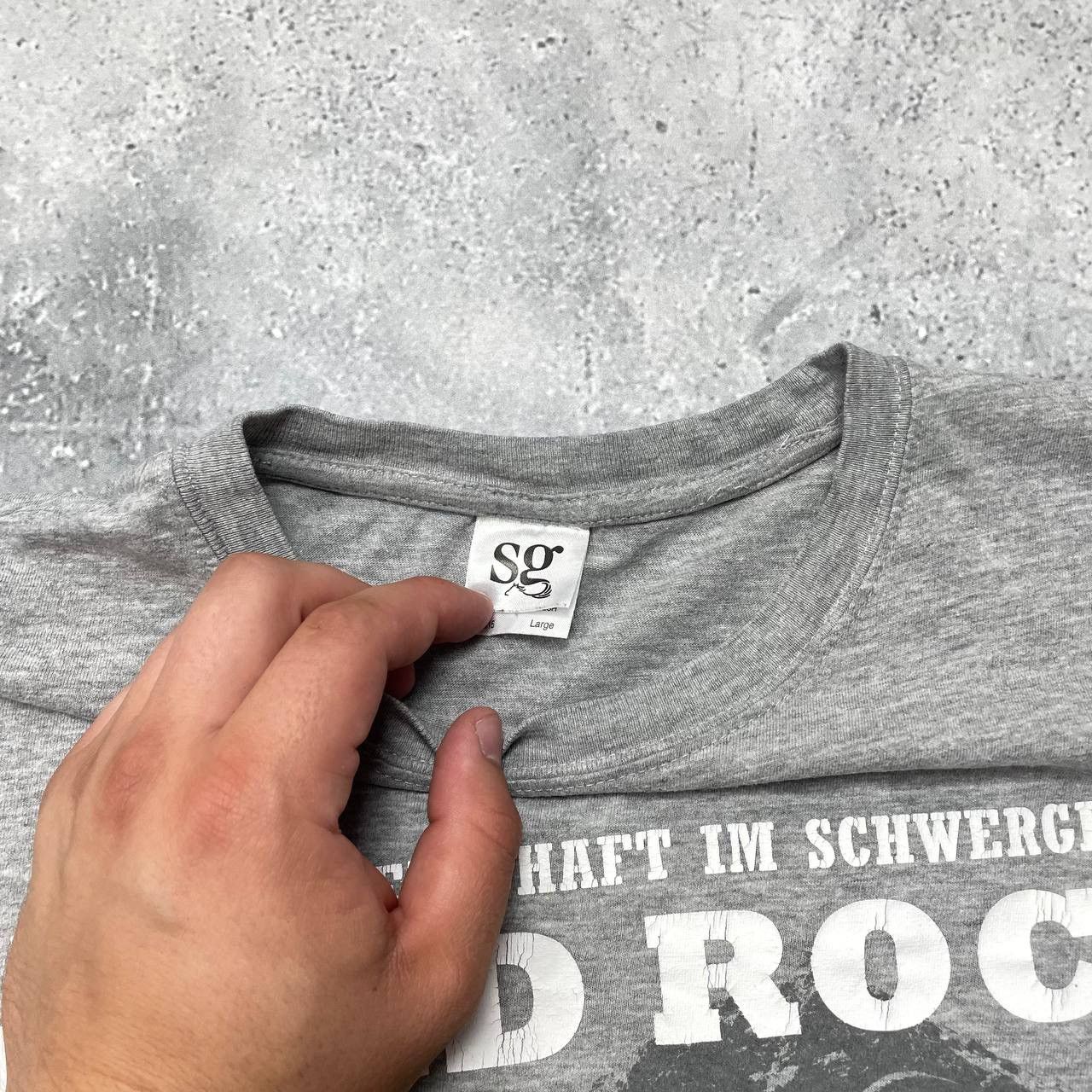 Vintage Klitschko VS Thompson Hard Rocks Boxing Promo T Shirt Gray Size US M / EU 48-50 / 2 - 5 Thumbnail
