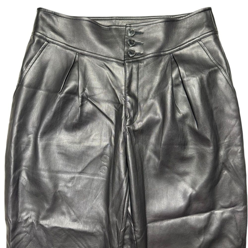 I.N.C INC International Concepts Pleated Faux Leather Pants Size Size 32" / US 10 / IT 46 - 5 Thumbnail
