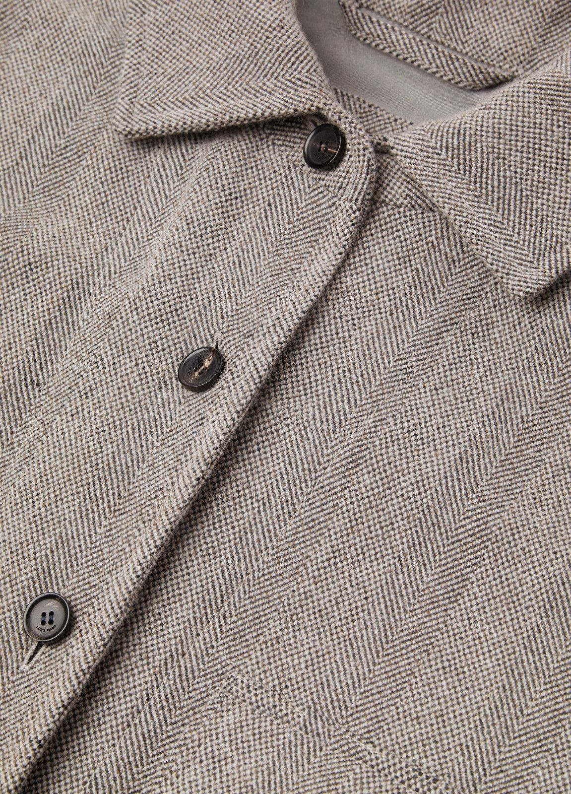 Loro Piana o1srvl11e0526 FAP3675 Darby Overshirt in Grey Size L / US 10 / IT 46 - 6 Thumbnail