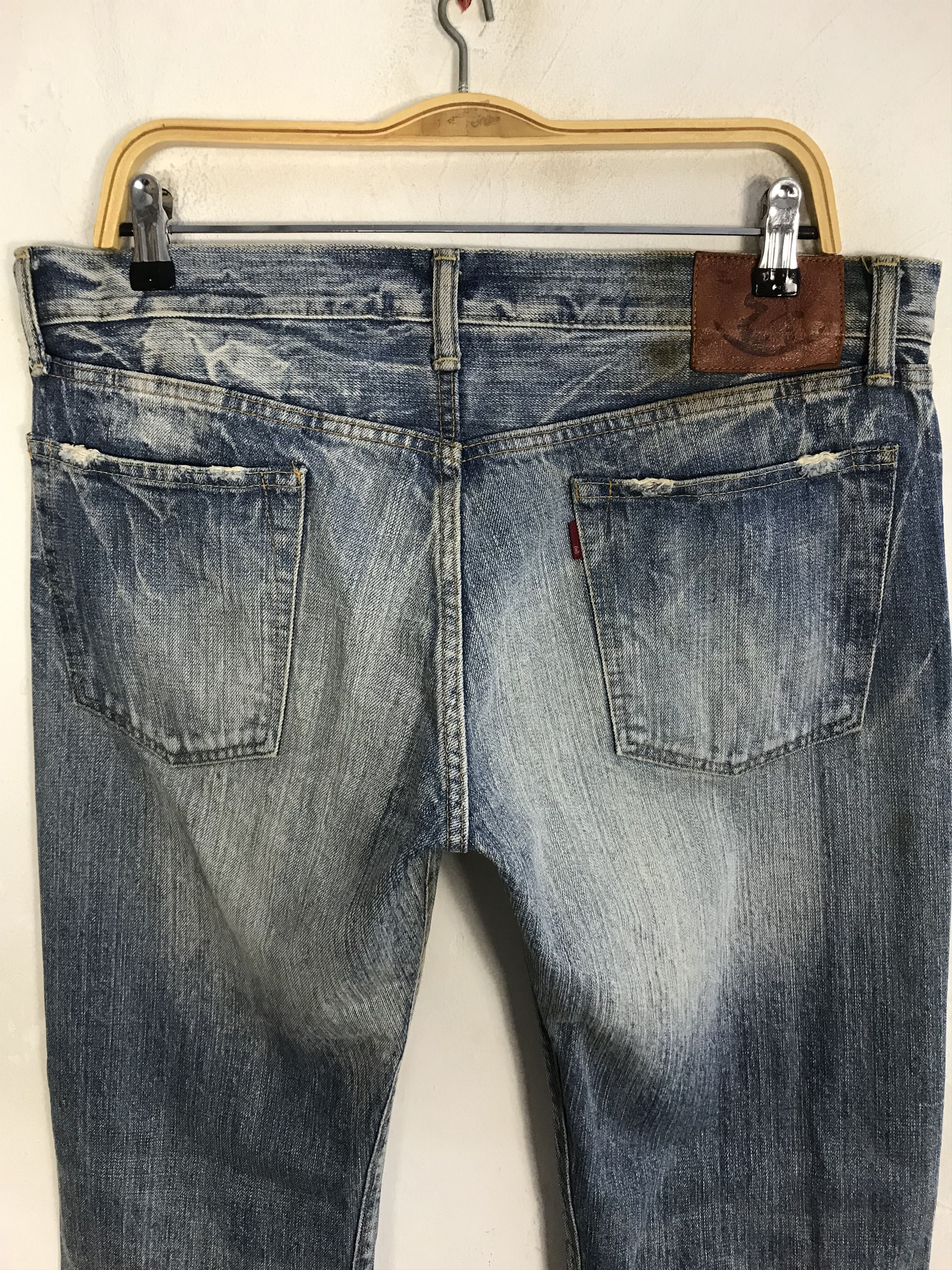 Eternal × Japanese Brand × Vintage Vintage Eternal Distressed Denim Jeans Size US 35 - 8 Thumbnail