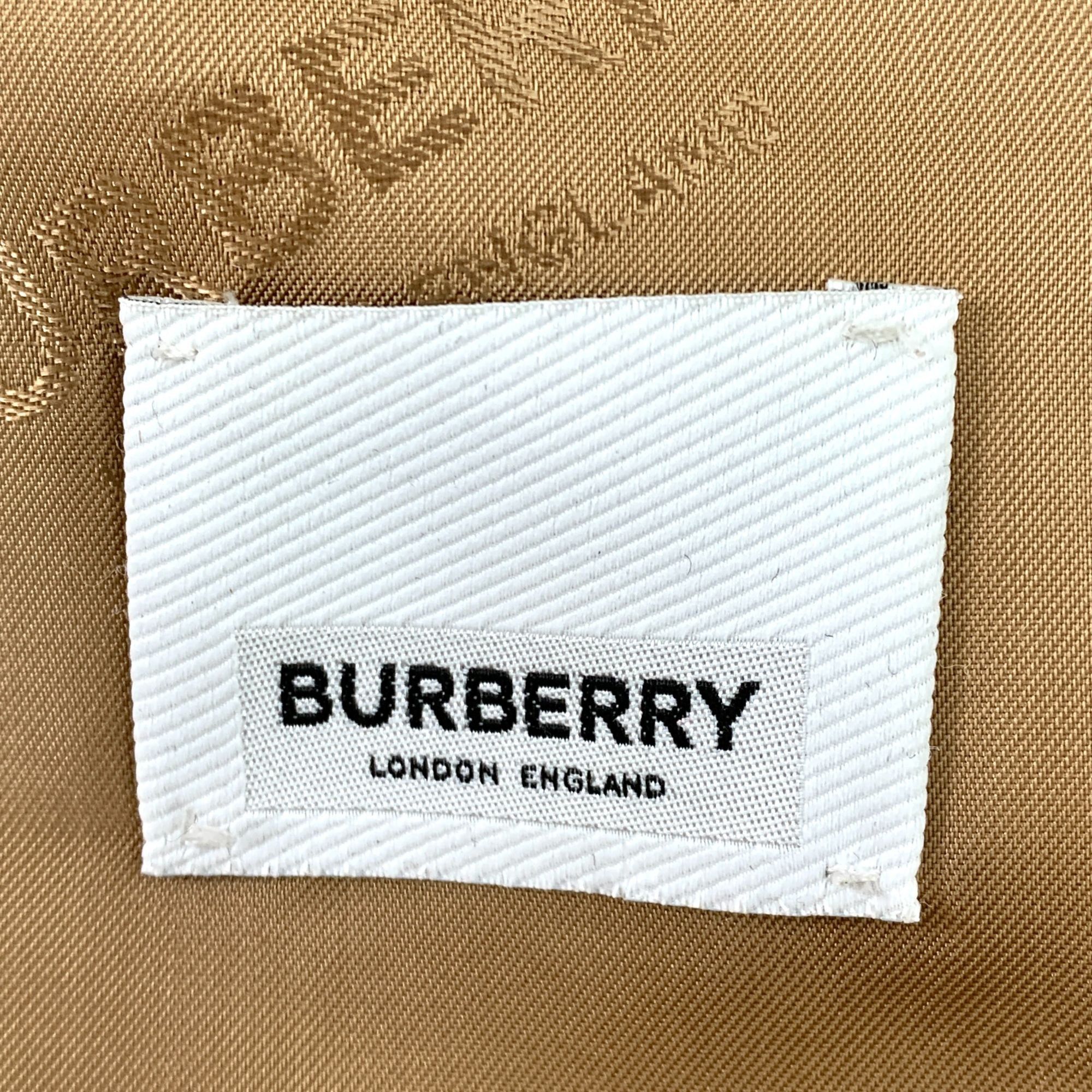 Burberry Burberry Mens Camel Wool & Cashmere Overcoat Size M / US 6-8 / IT 42-44 - 7 Thumbnail