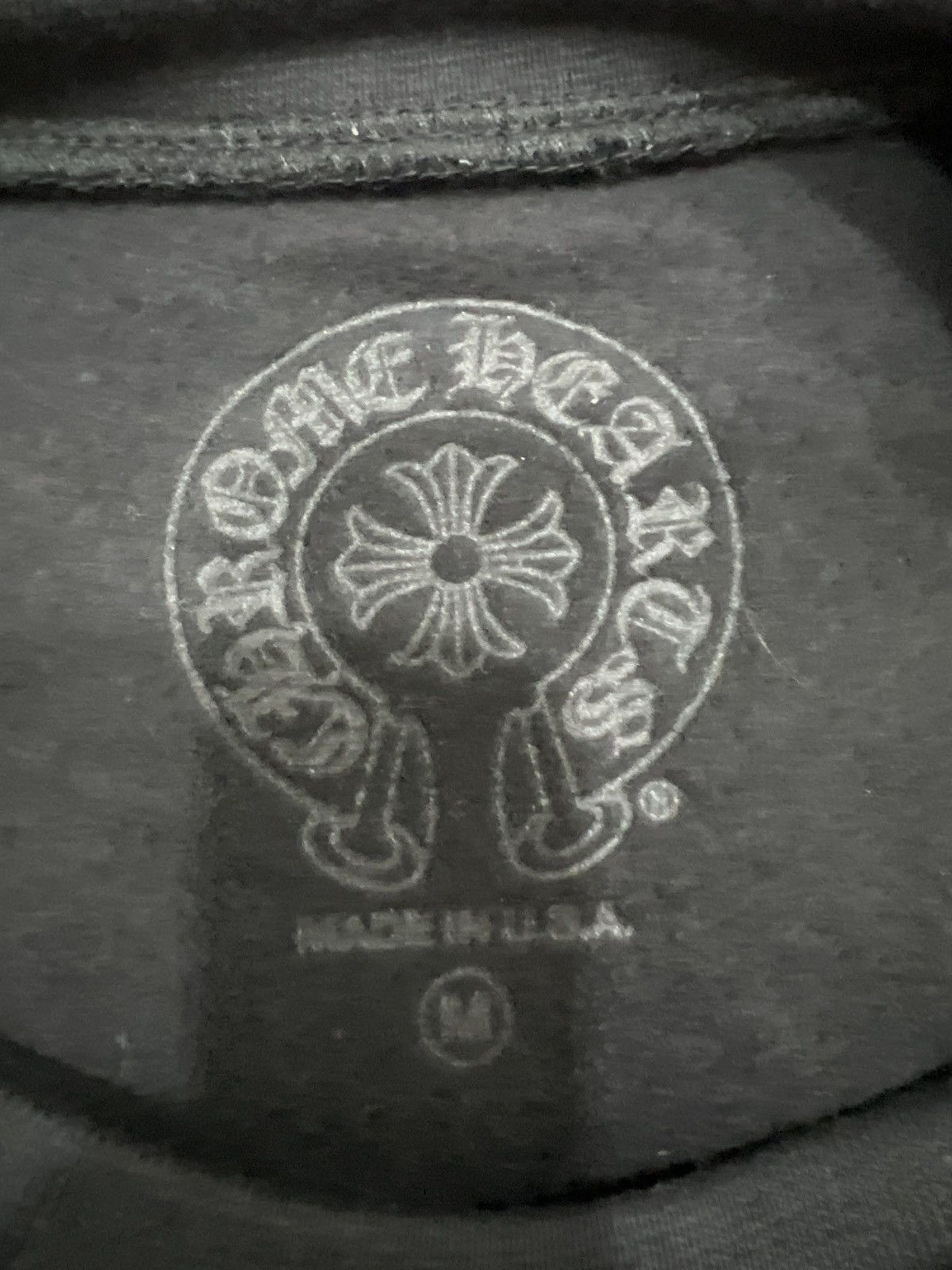Chrome Hearts Chrome Hearts Horseshoe Logo Crewneck Sweatshirt Size US M / EU 48-50 / 2 - 6 Thumbnail