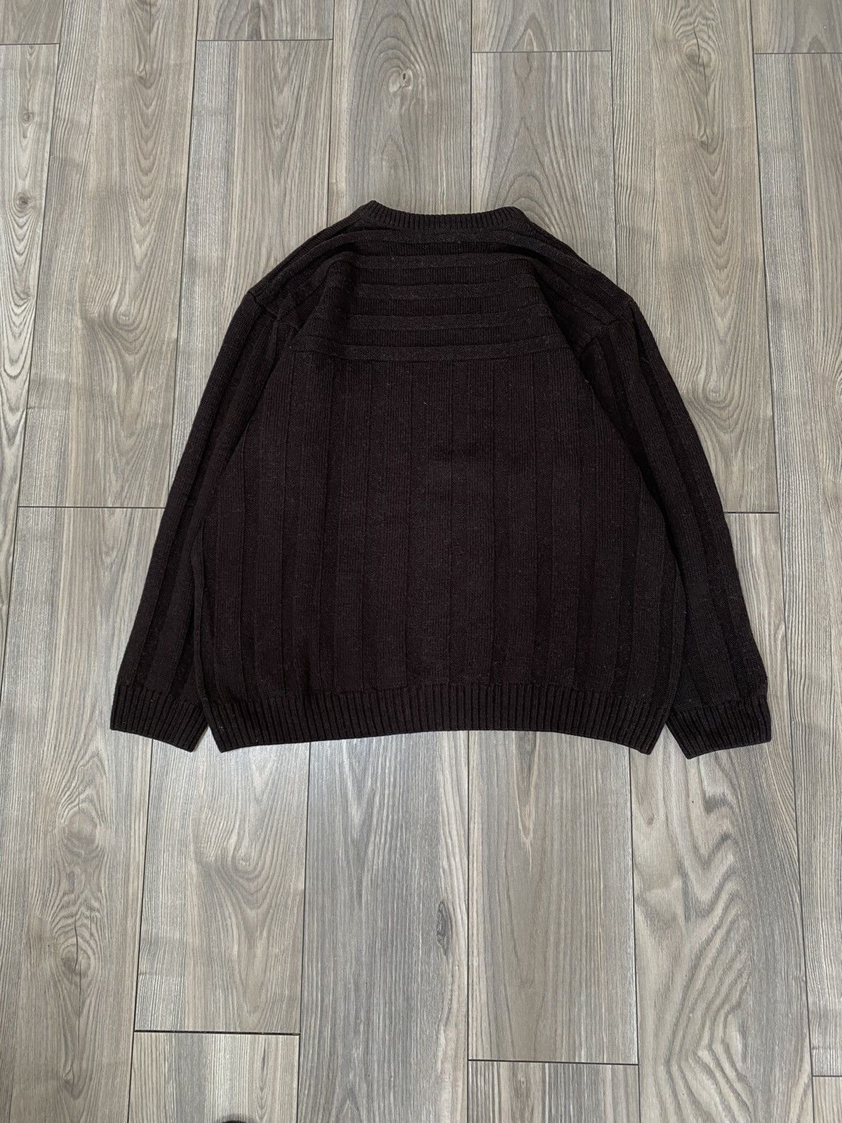 Lacoste Vintage Lacoste 90's Knit Brown Sweater Men's Size 8 Size US XXL / EU 58 / 5 - 9 Thumbnail