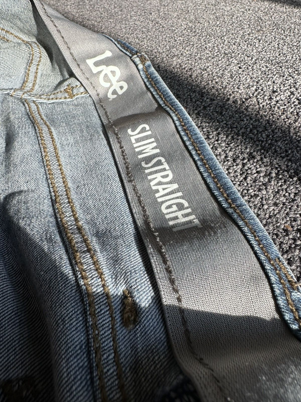 Lee Lee Straight Lee Denim Jeans Size US 32 / EU 48 - 5 Thumbnail