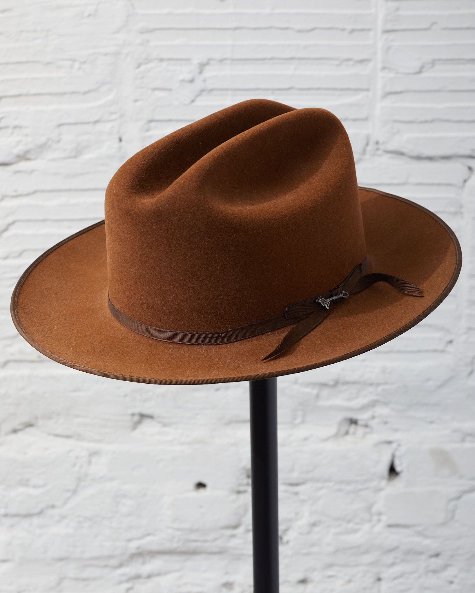 image of Stetson Open Road 6X Cowboy Hat in Brown, Men's