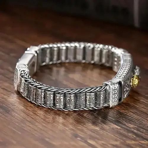Jewelry × Vintage New Trendy Products Luck Troops Passepartout Charm Bracelet Size ONE SIZE - 1 Thumbnail