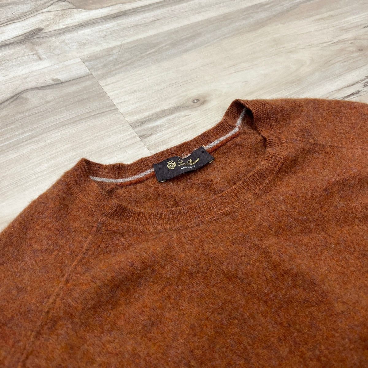Loro Piana 100% Cashmere Crewneck Sweater Size US M / EU 48-50 / 2 - 2 Thumbnail