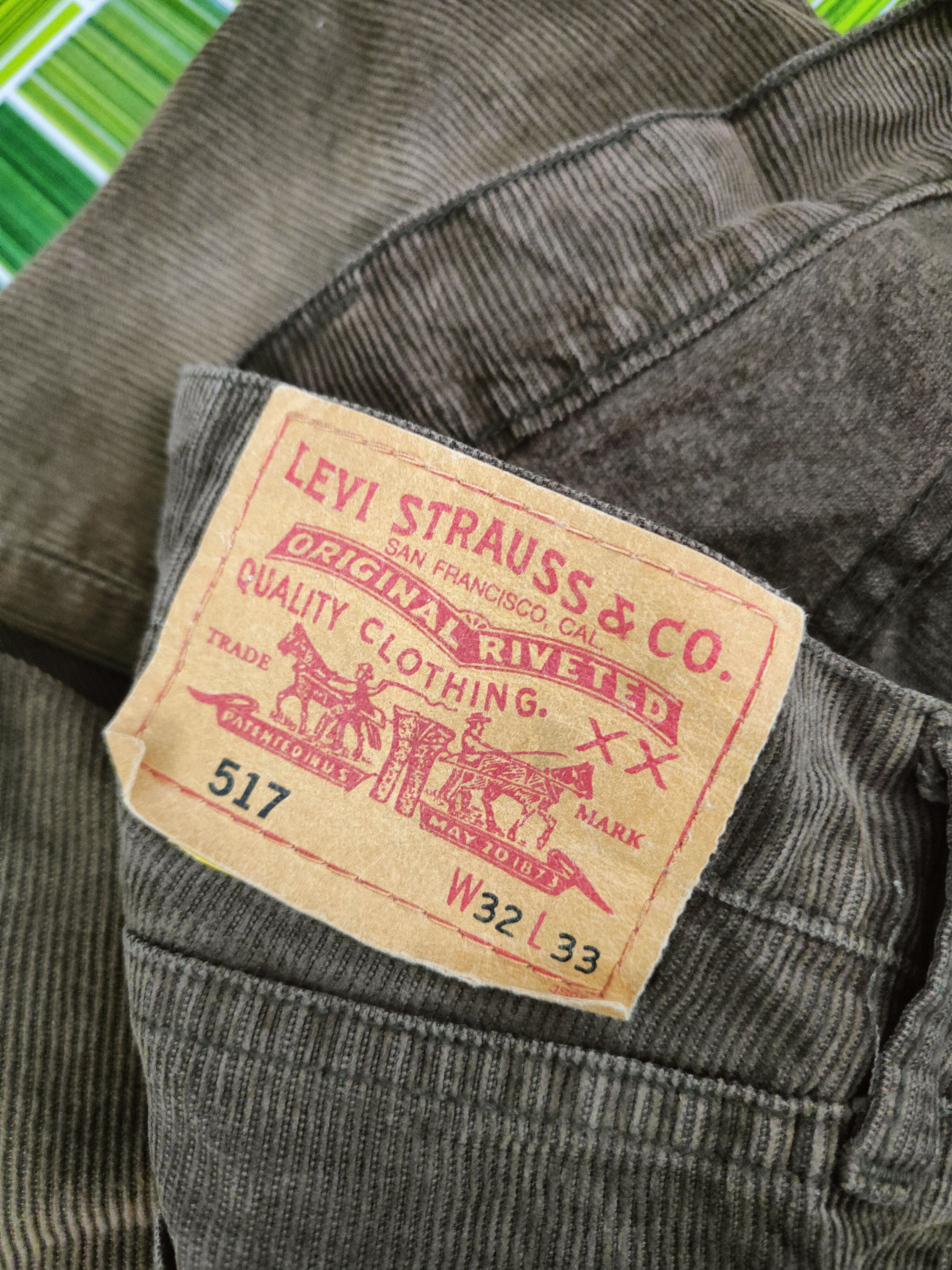 Levi's DL Levi's Brown Multipocket Corduroy Pants #46-419 Size US 32 / EU 48 - 17 Thumbnail
