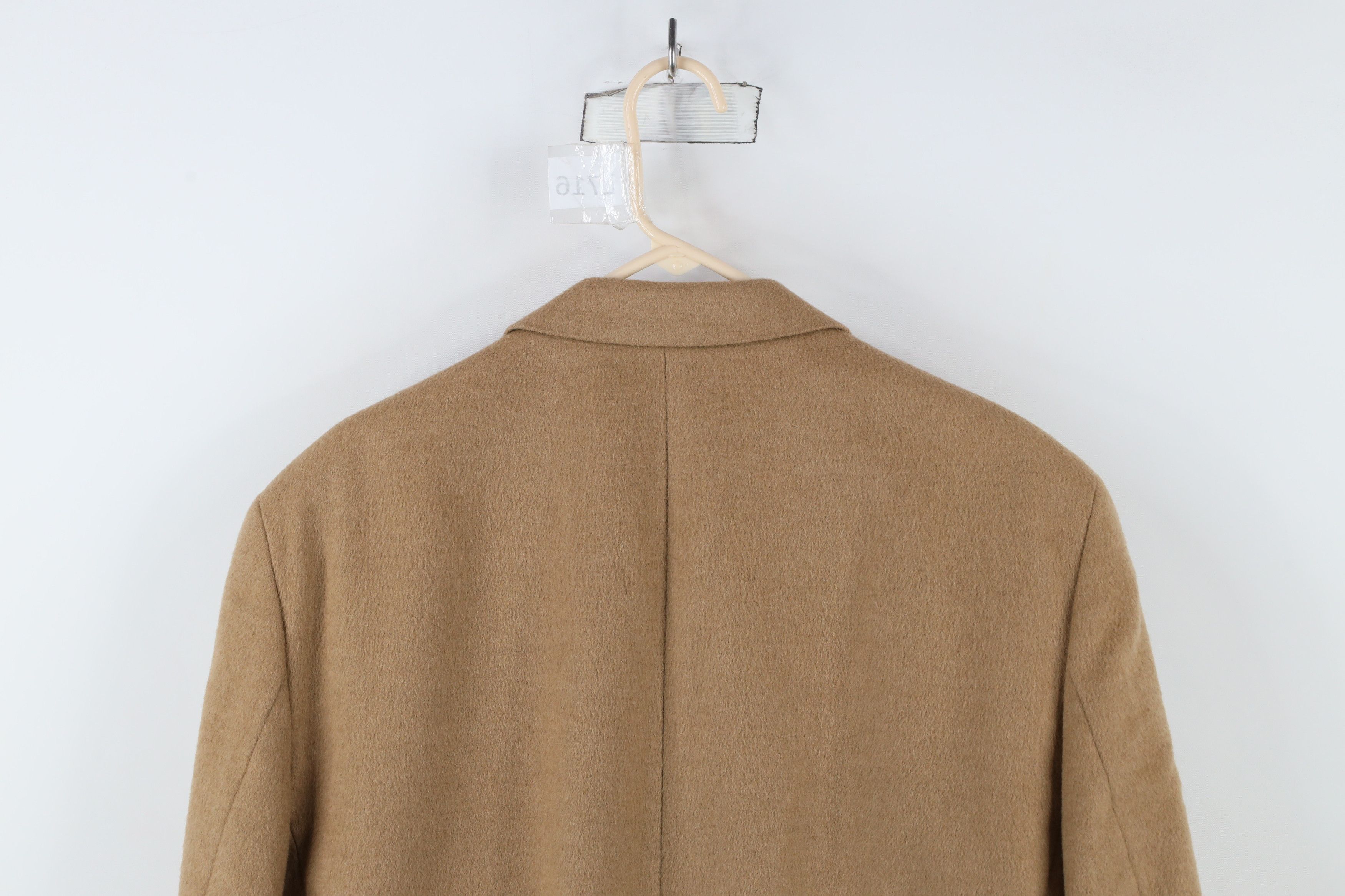 Ralph Lauren × Vintage Vintage 90s Chaps Ralph Lauren Camel Hair Blazer Suit Jacket Size US L / EU 52-54 / 3 - 14 Thumbnail
