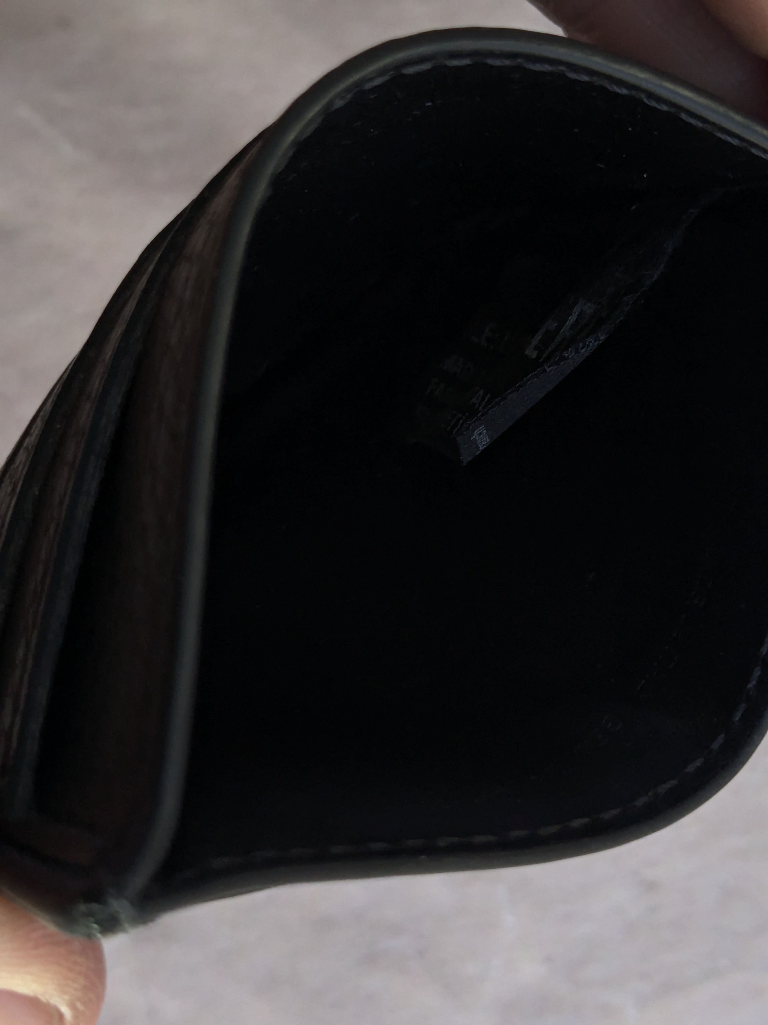 Maison Margiela Maison Margiela Cardholder Wallet Black Leather Size ONE SIZE - 4 Thumbnail