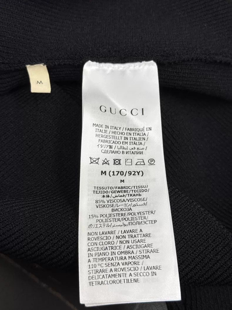 Gucci Gucci Early spring black elastic long sleeves Size M / US 6-8 / IT 42-44 - 4 Thumbnail