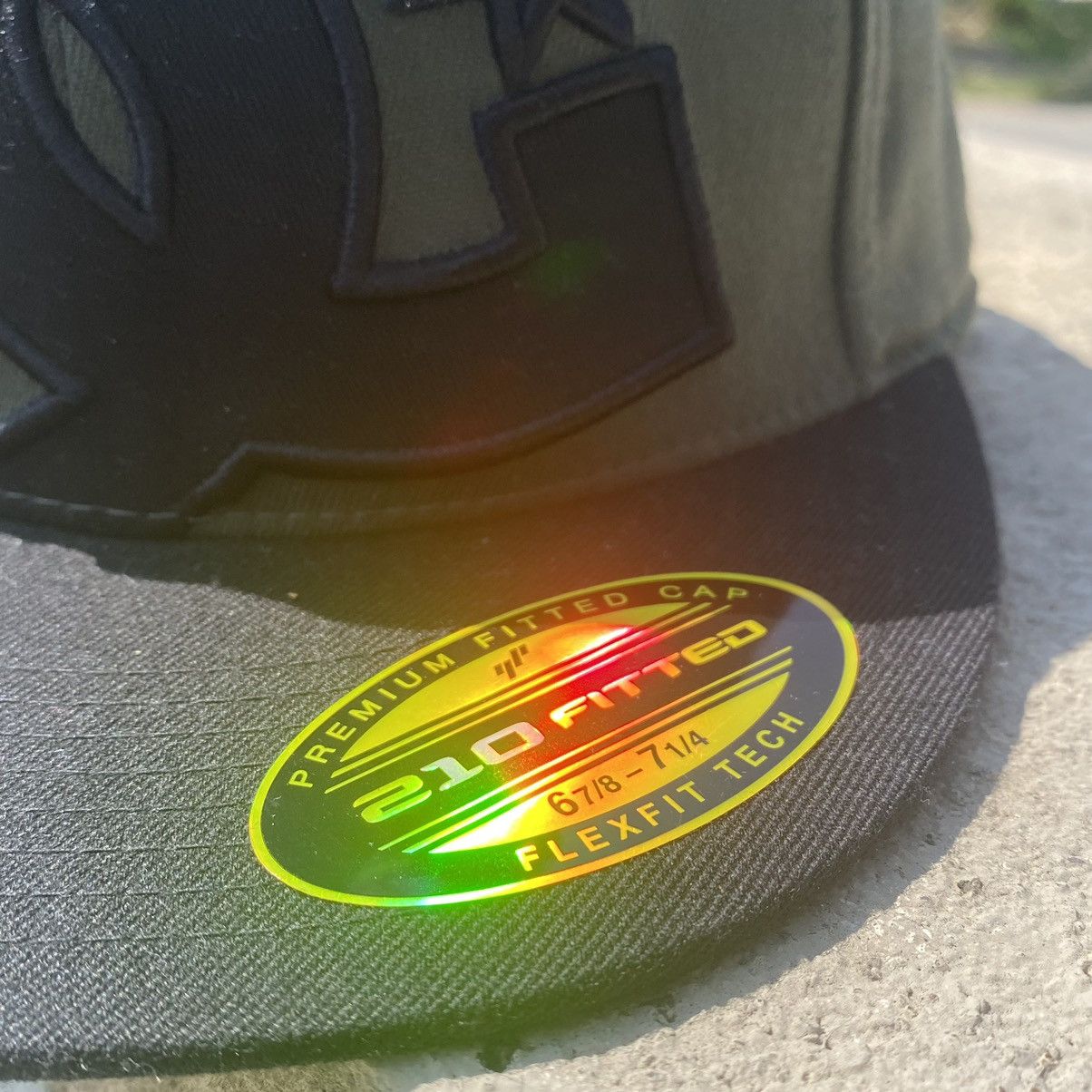 DC DC shoes 210 Fitted Snapback Emrodidered logo Size ONE SIZE - 6 Thumbnail