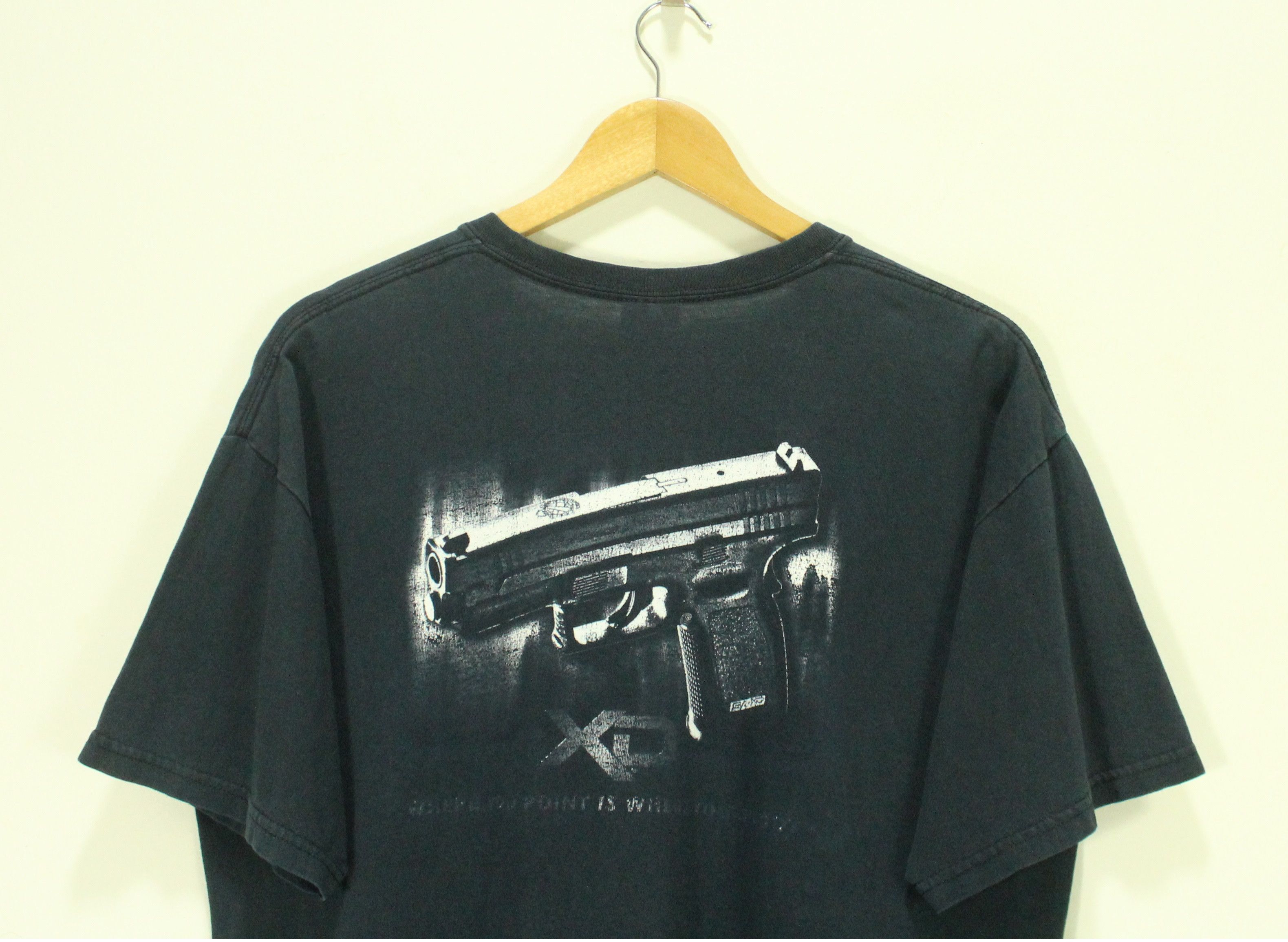 XD PISTOLS T Shirt Guns Faded Distressed Vintage