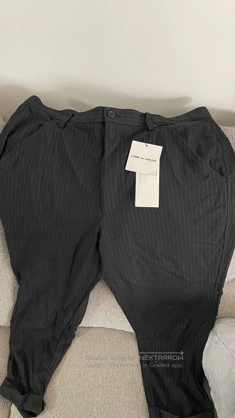Comme des Garcons Comme Des Garcons size L Black suit trousers Size 24" / US 00 / IT 34 - 1 Thumbnail
