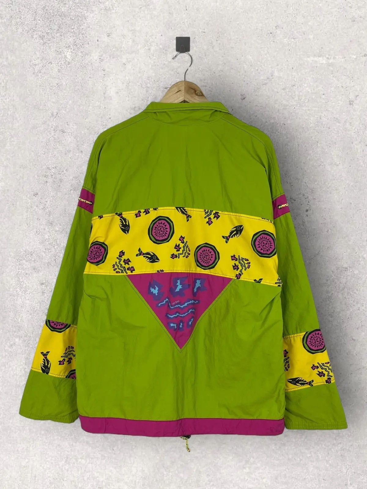 Adidas Vintage 90s Adidas Light Anorak Jacket Crazy Rare Size US M / EU 48-50 / 2 - 2 Thumbnail