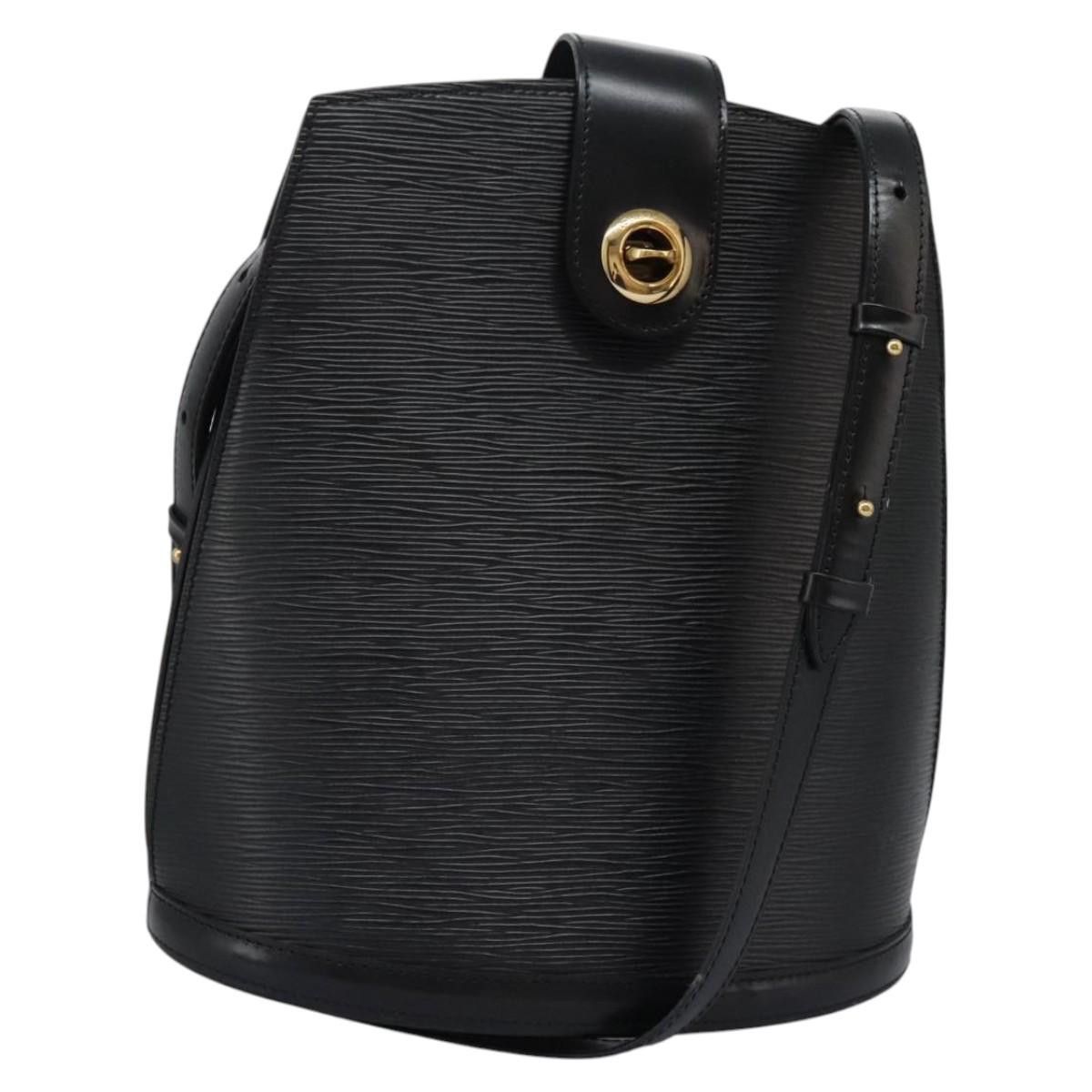 Louis Vuitton Epi Cluny Shoulder Bag Black M52252 Lv Auth 119396, Women's