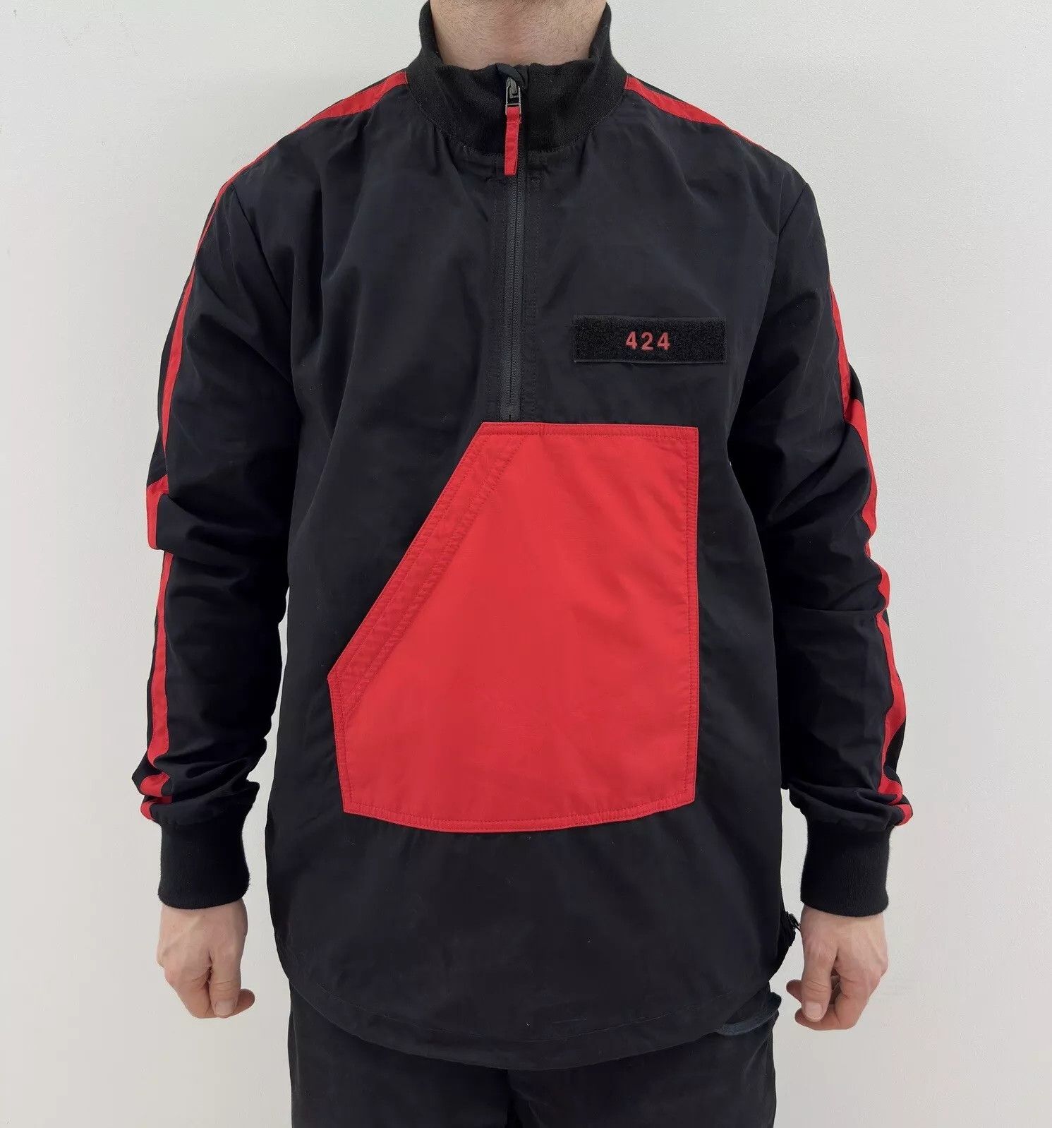424 424 On Fairfax Newline Halo Men's Denmark Anorak Jacket Size US M / EU 48-50 / 2 - 1 Thumbnail