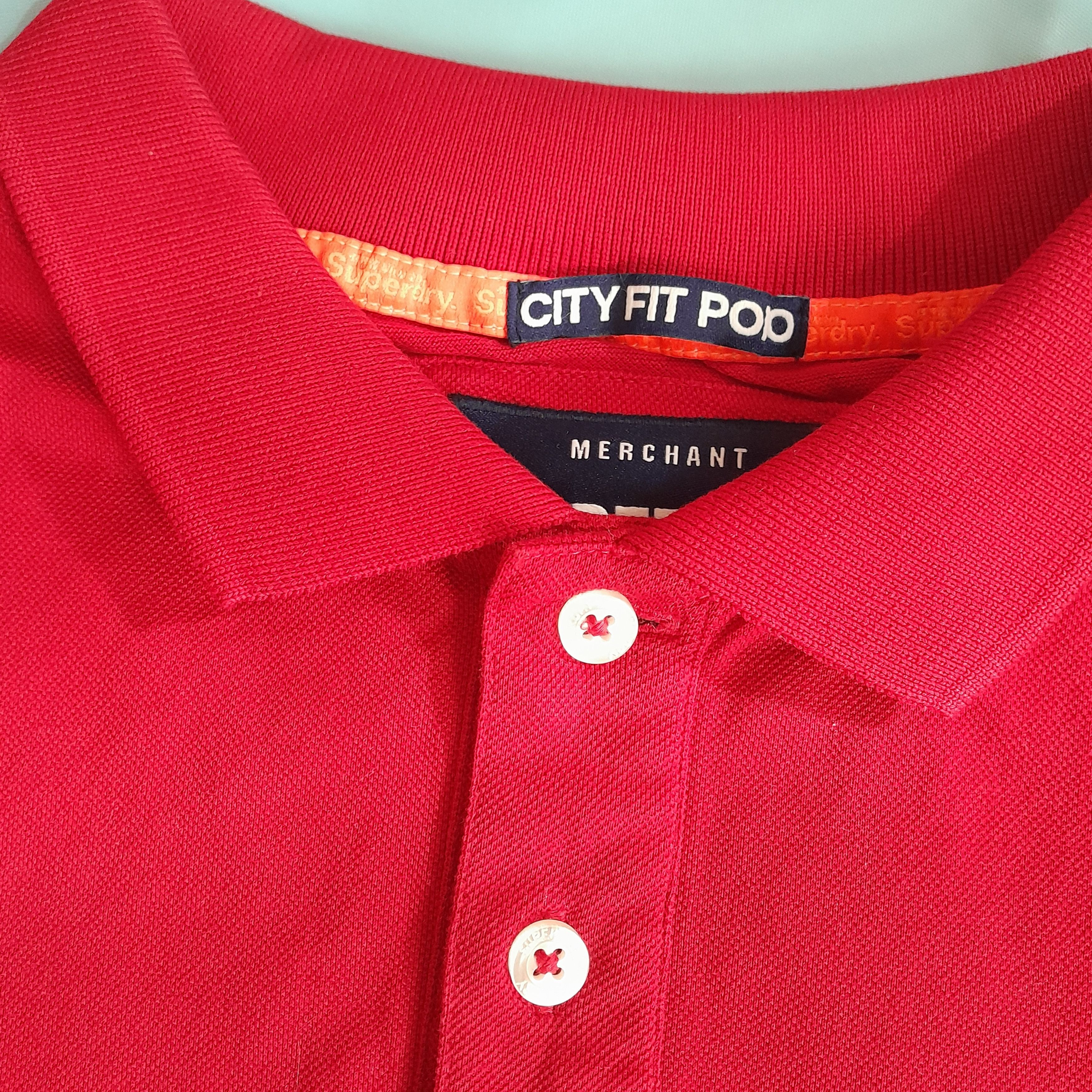 Superdry Superdry Premium Polo Shirt Men’s Red Pull over Size US XL / EU 56 / 4 - 2 Thumbnail
