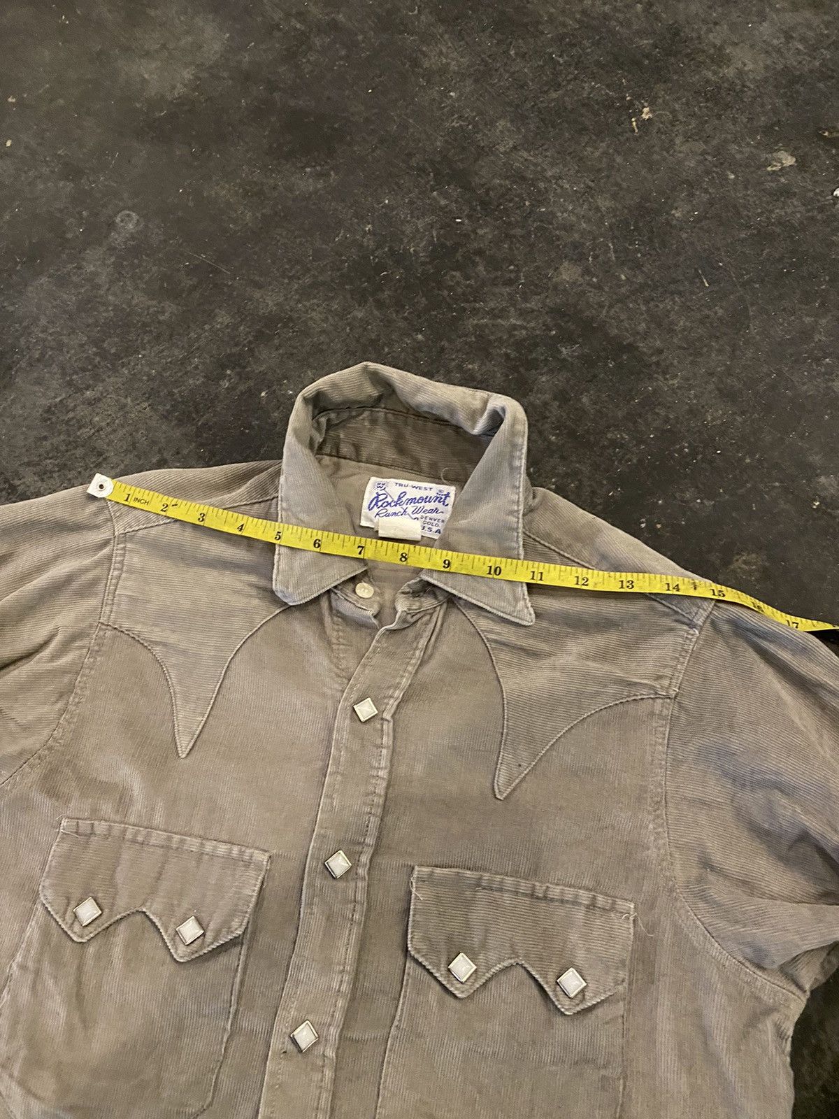 Beauty Beast Rockmount usa corduroy long shirt Size US M / EU 48-50 / 2 - 8 Thumbnail
