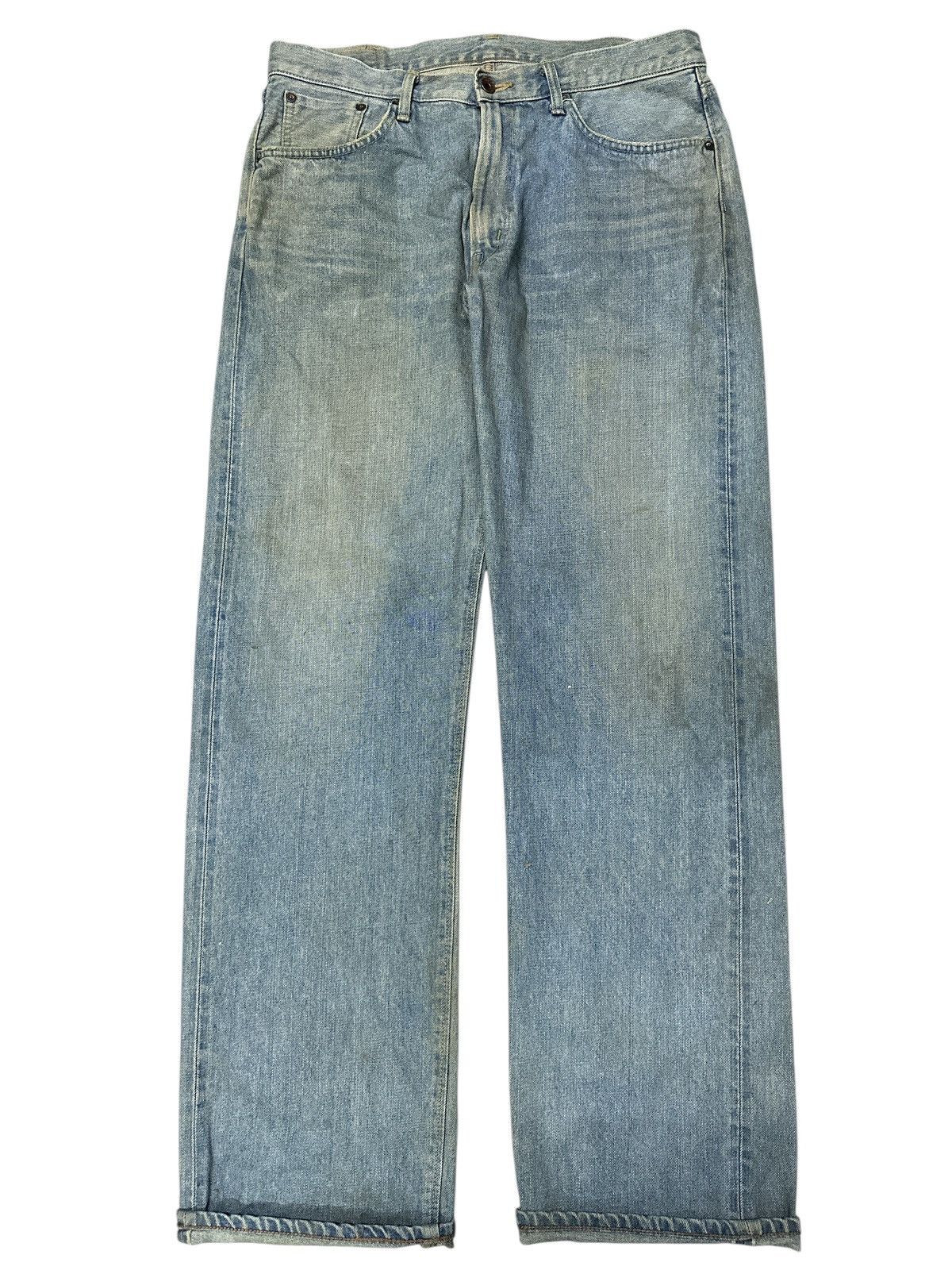 Kapital Vintage Edwin 505z Light Washed Selvedge Denim. Size US 35 - 1 Thumbnail