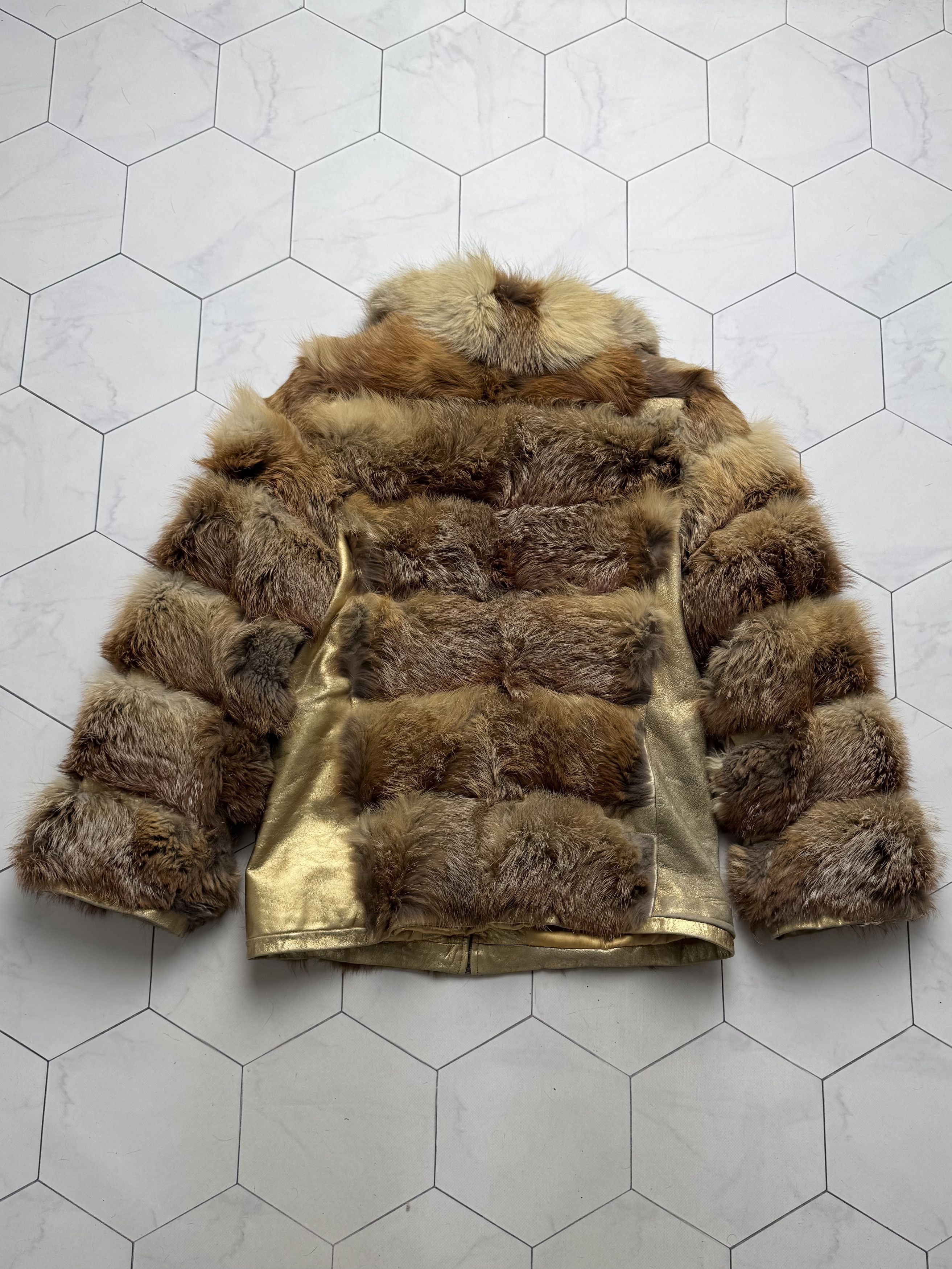 Japanese Brand Vintage Real Fur Hybrid Jacket E2D15 Size XS / US 0-2 / IT 36-38 - 22 Thumbnail