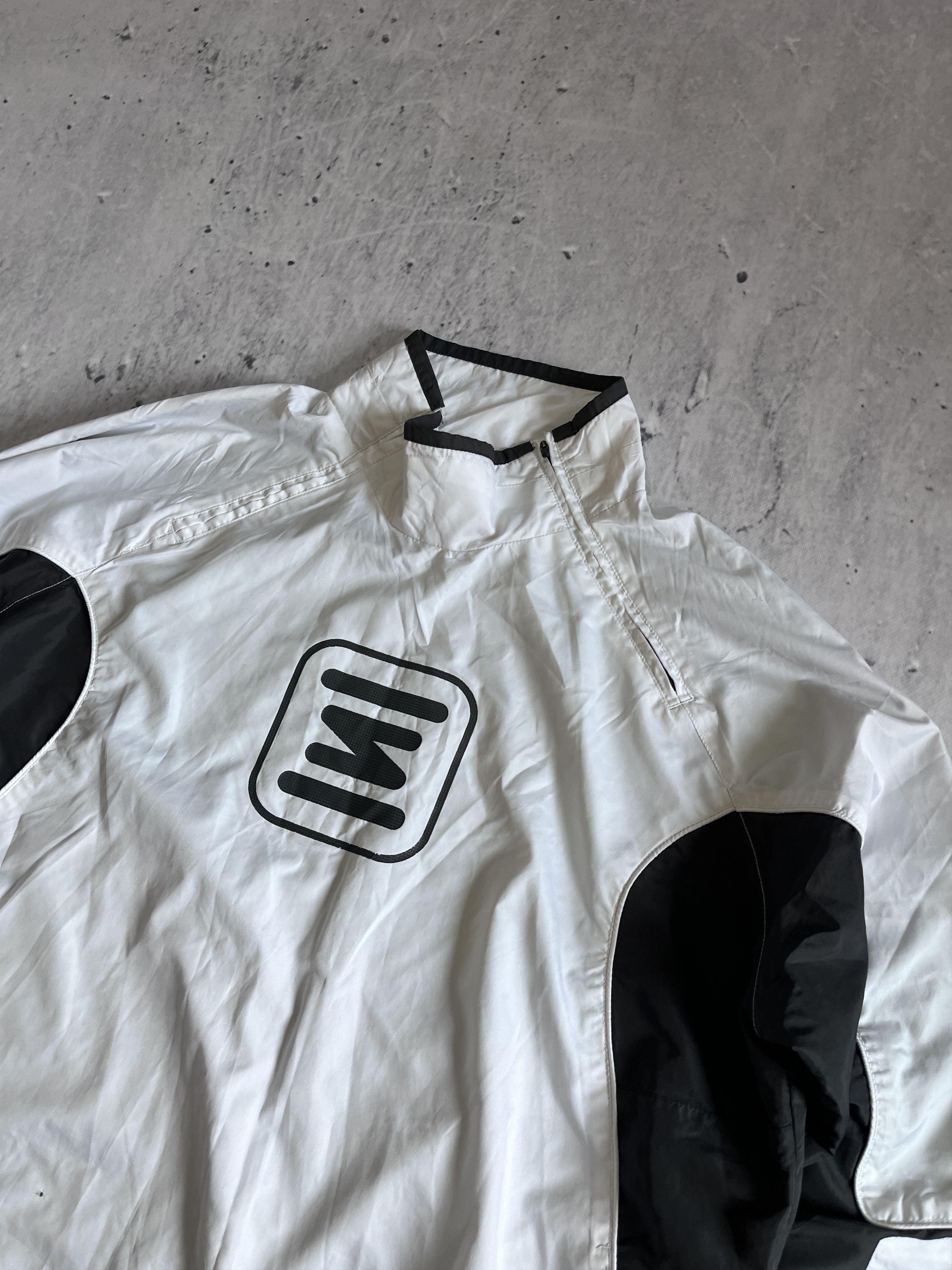 Nike NIKE SHOX VINTAGE Y2K WHITE WINDBREAKER JACKET Size US XL / EU 56 / 4 - 7 Thumbnail