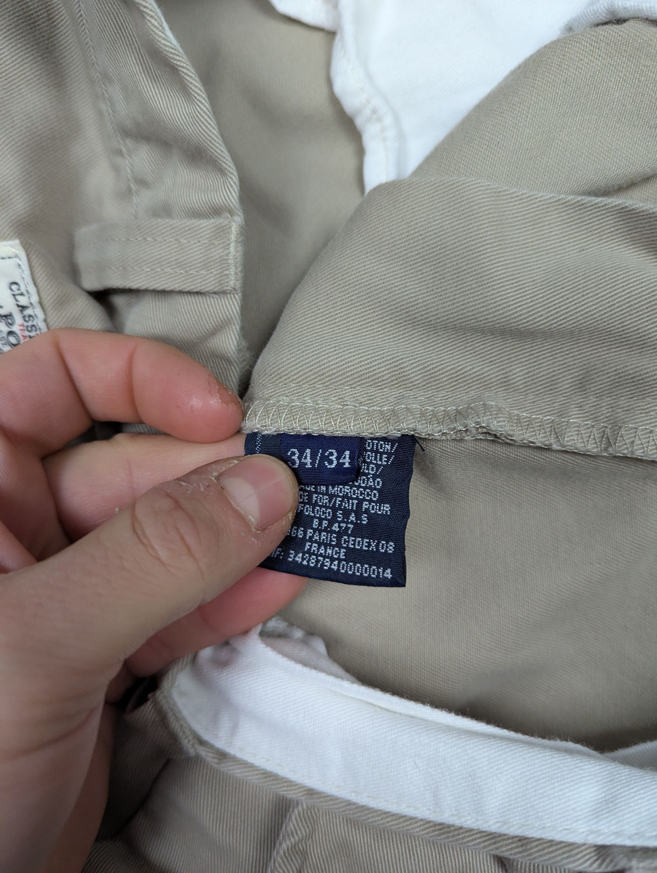 Polo Ralph Lauren POLO RALPH LAUREN VTG Men’s Chatfield Tapered Chino Pants Size US 34 / EU 50 - 9 Thumbnail