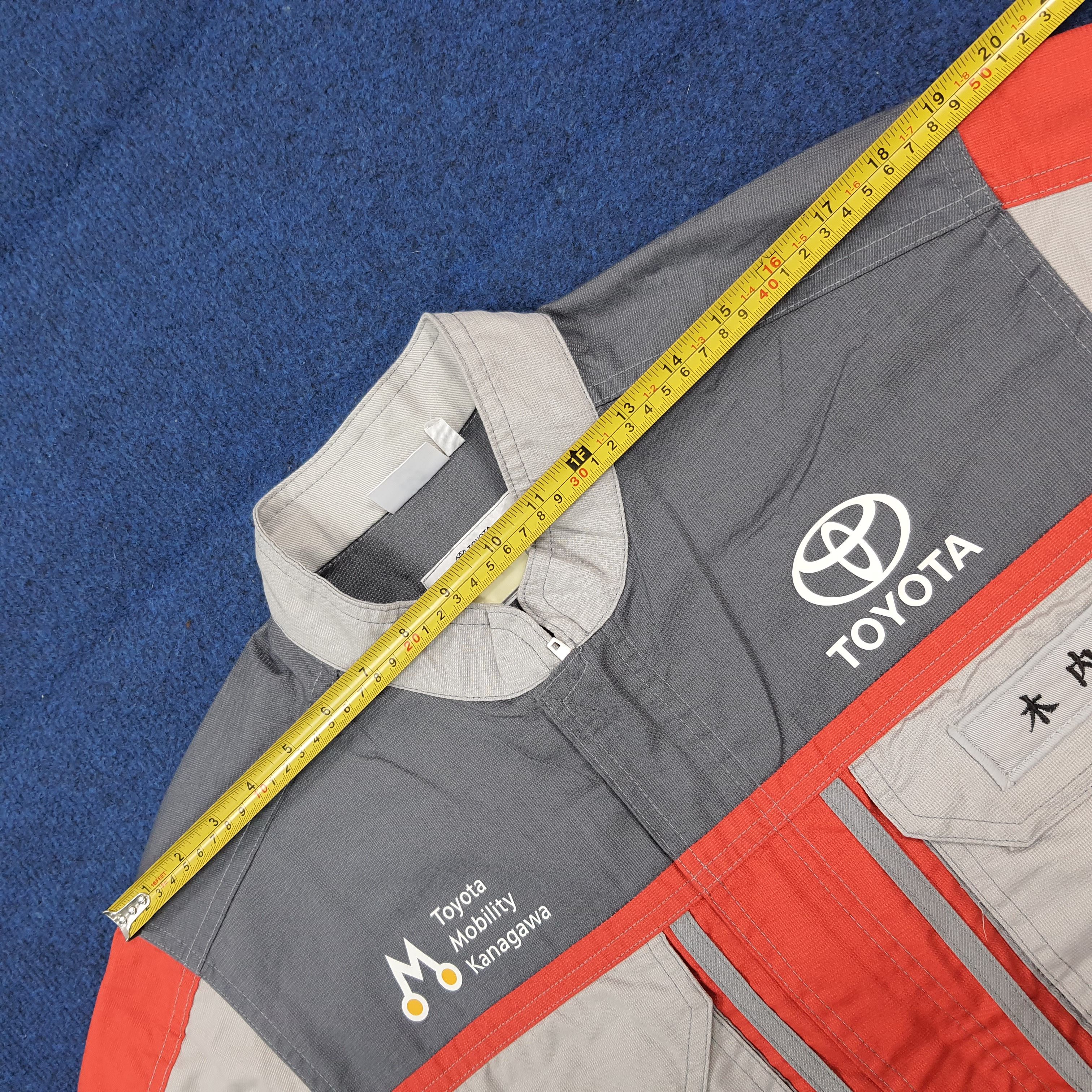 Japanese Brand Vintage Toyota Tecno Mobility Kanagawa Work Coverall C300N13 Size US S / EU 44-46 / 1 - 13 Thumbnail