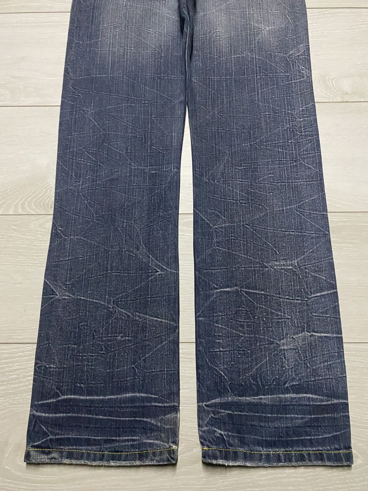 Tornado Mart Vintage Japanese Brand Skull Blow By Blue Loose Jeans Size US 30 / EU 46 - 10 Thumbnail