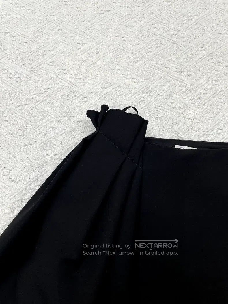 Dior Dior Black irregular skirt Size 24" / US 00 / IT 34 - 2 Thumbnail