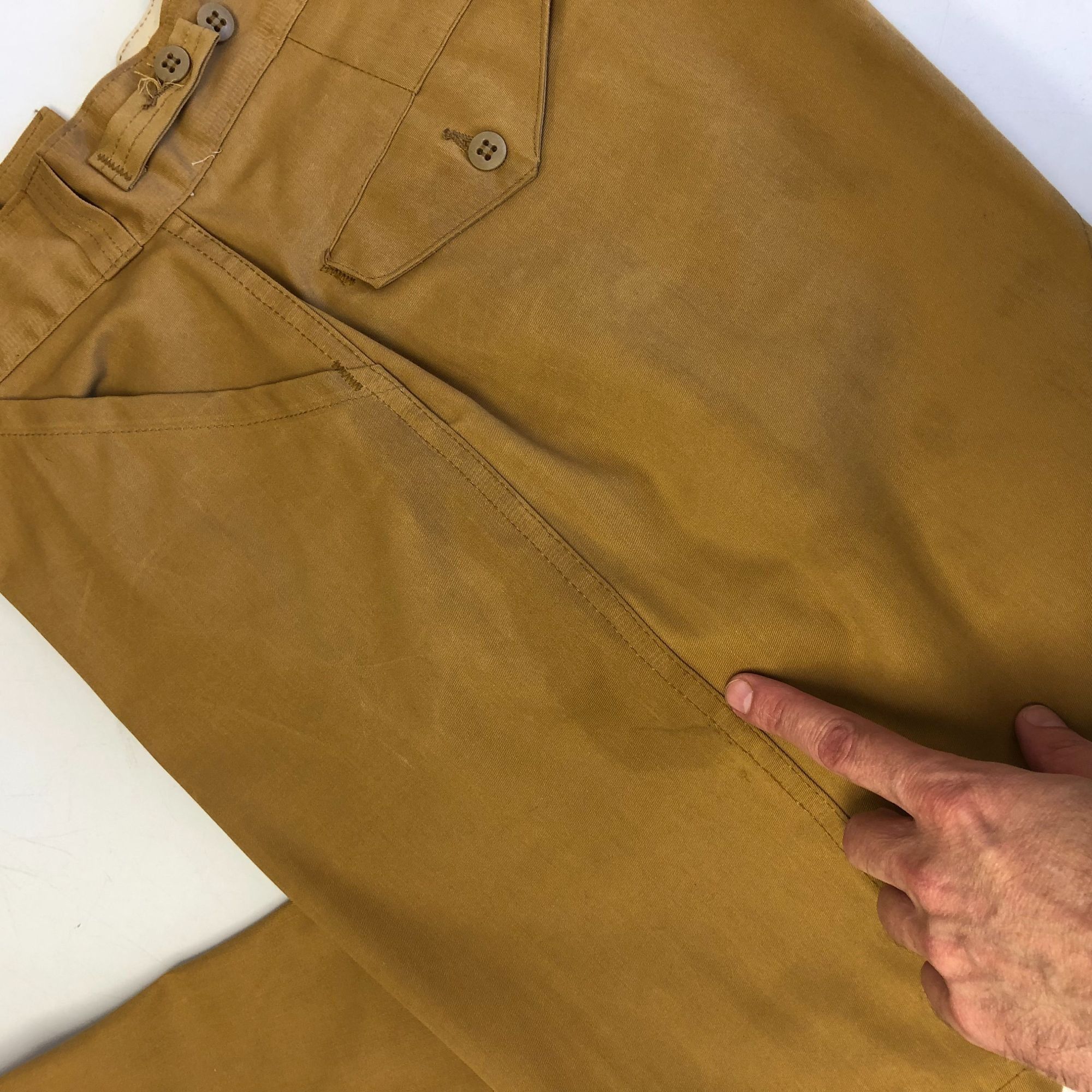 Sears Vtg Sears Sportswear Ted Williams Brand Khaki Pants Size US 42 / EU 58 - 4 Thumbnail