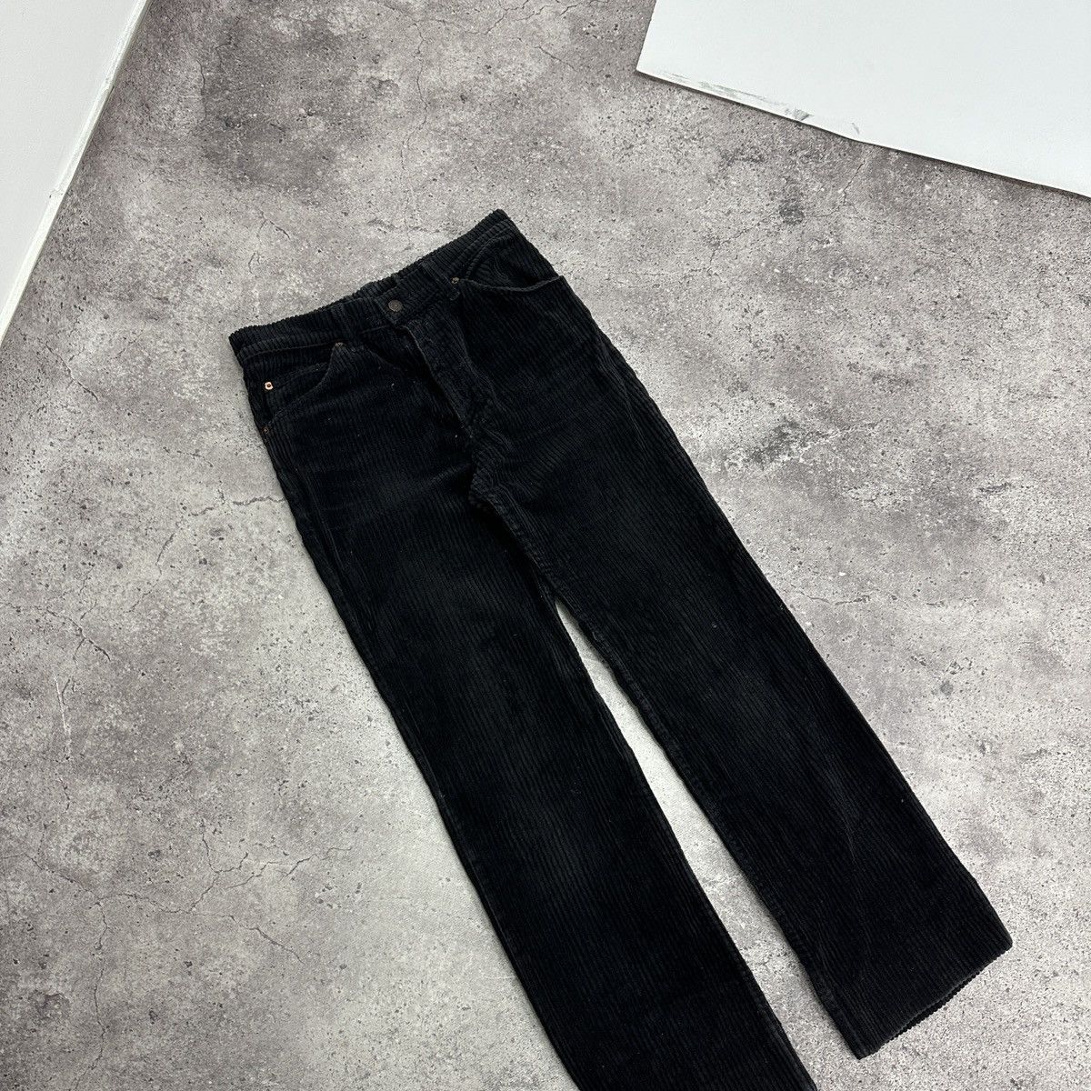 Levi's Vintage 1973 70s Levis Corduroy Bootcut Jeans France rare og Size US 31 - 6 Thumbnail