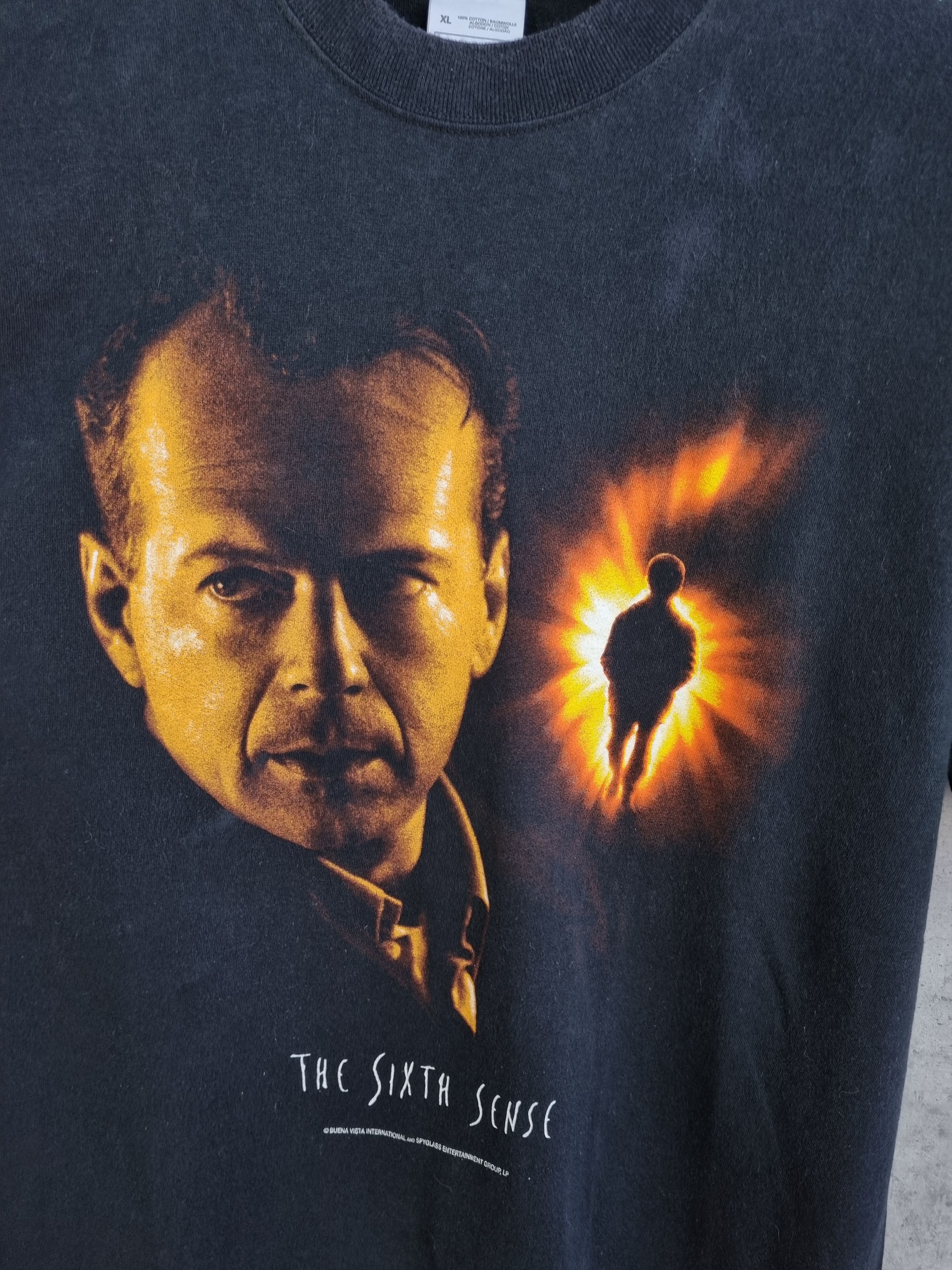 Vintage Bruce Willis The Sixth Sense Vintage Tee Shirt Size US L / EU 52-54 / 3 - 3 Thumbnail
