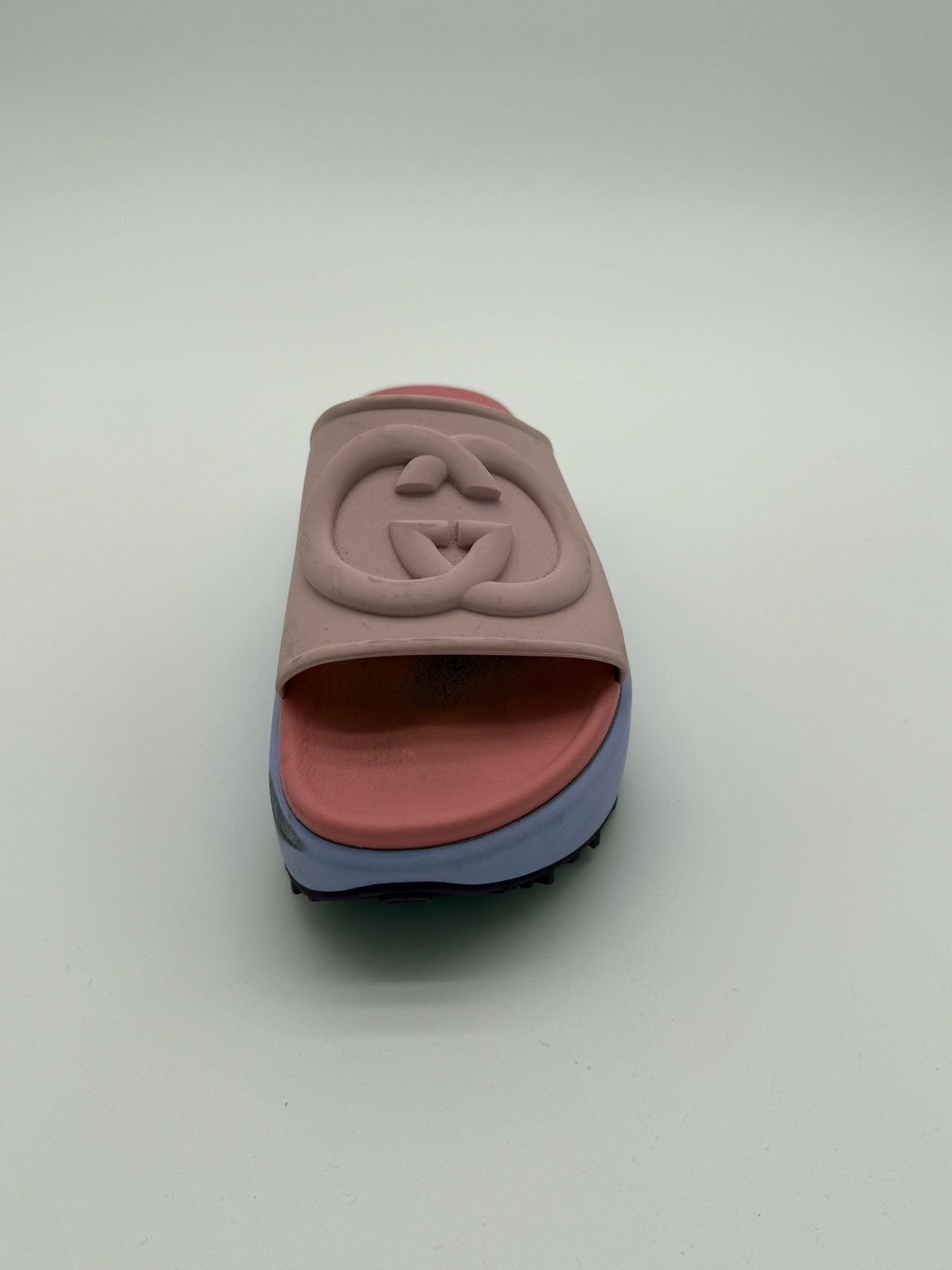 Gucci Pink Gucci Platform Slides Size US 8 / IT 38 - 10 Thumbnail