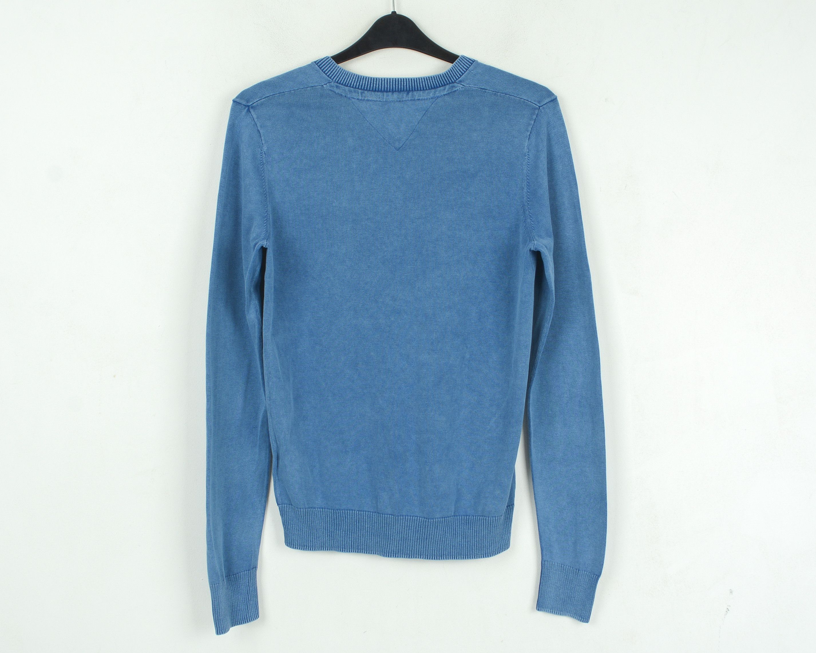 Tommy Hilfiger Cotton V-Neck Sweater M Jumper Pullover Sweatshirt Top Size US M / EU 48-50 / 2 - 4 Thumbnail