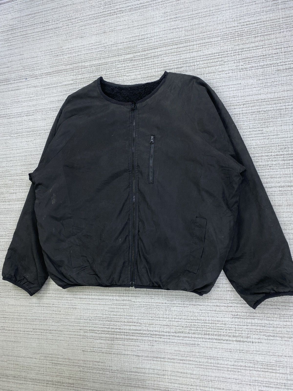 Japanese Brand × Vintage Vintage Rodeo Crown Reversible Fleece Black Jacket Size US L / EU 52-54 / 3 - 8 Thumbnail